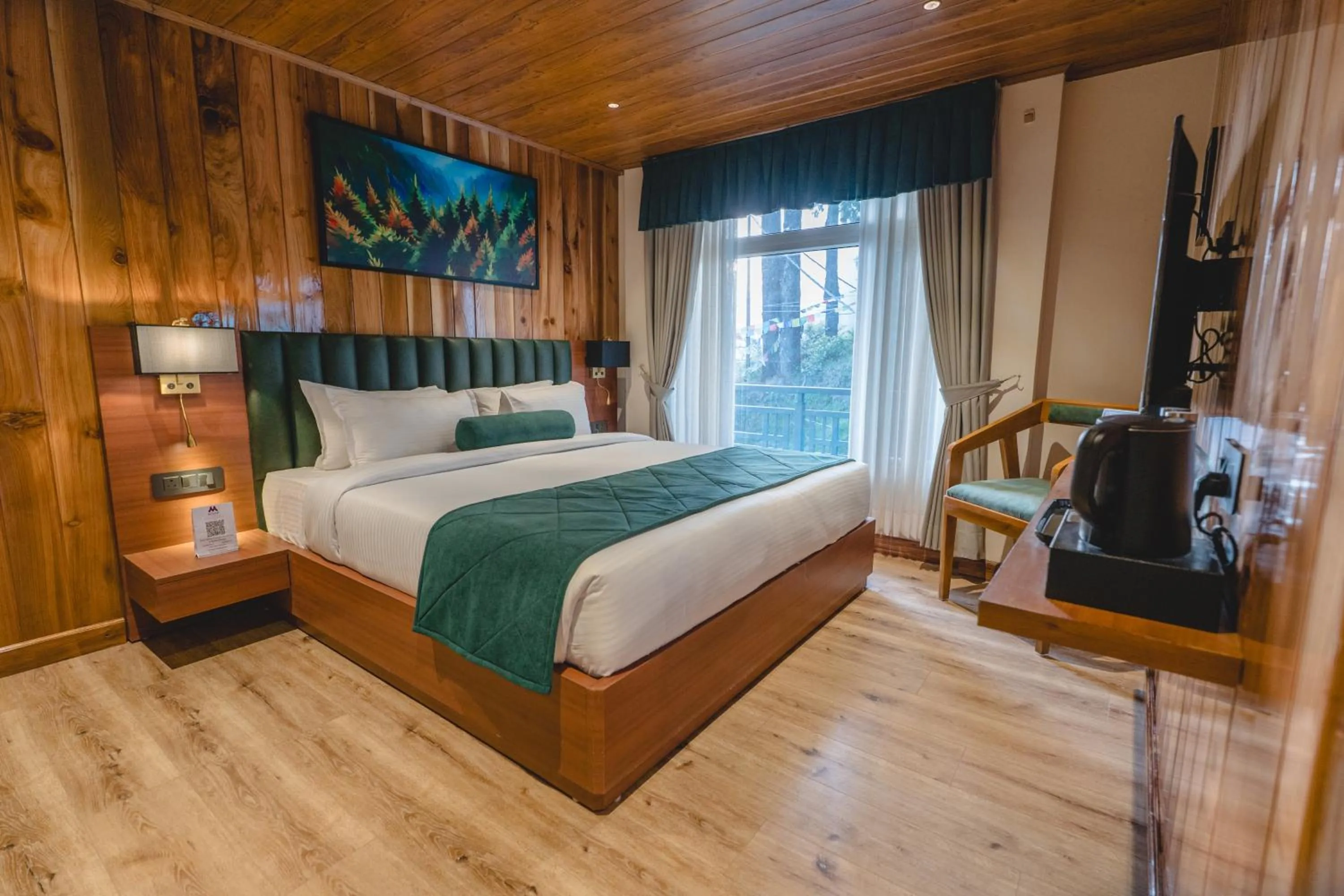 Bedroom, Bed in Mount Lungta Boutique Hotel & Spa