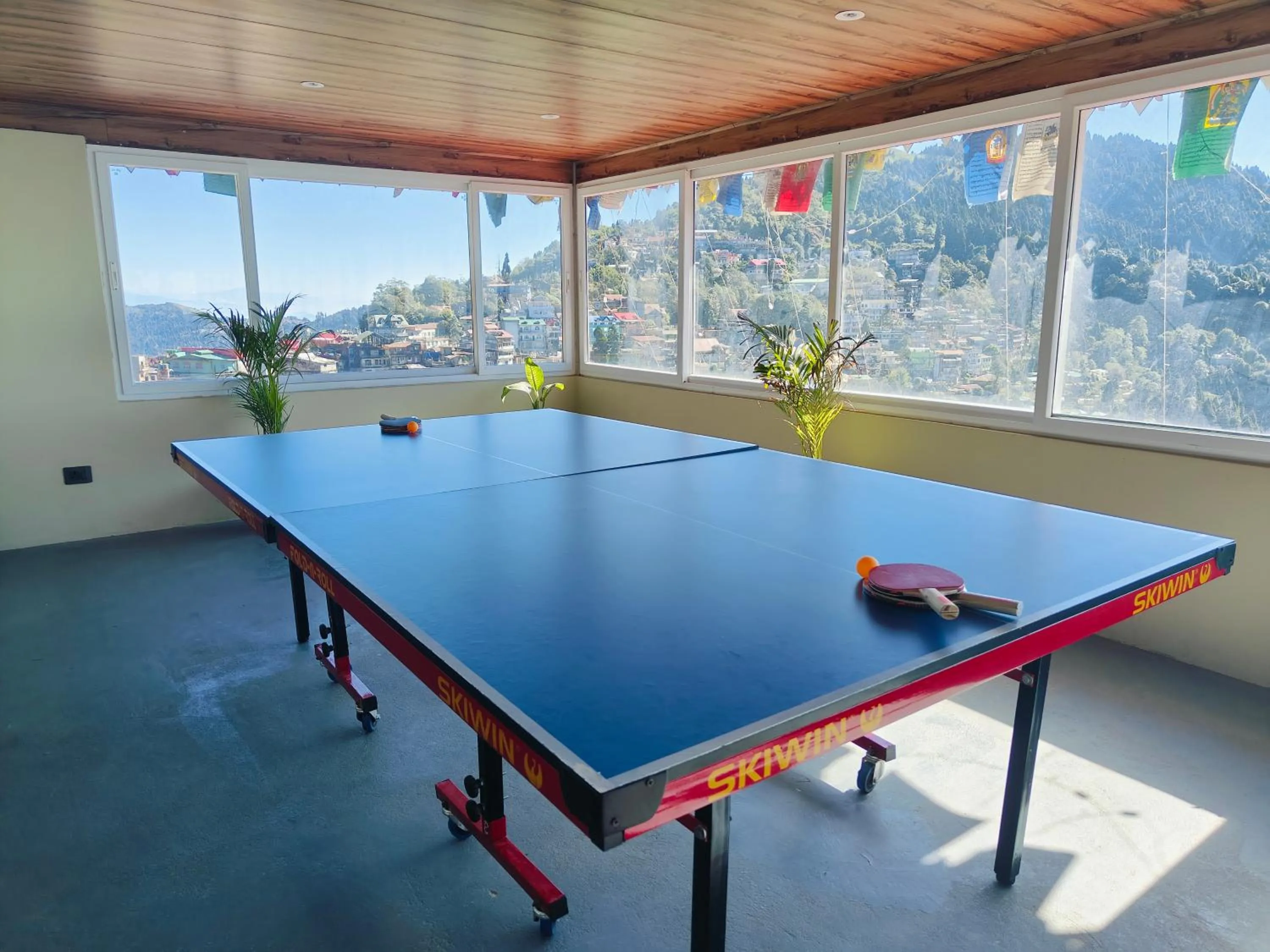 Table tennis in Mount Lungta Boutique Hotel & Spa