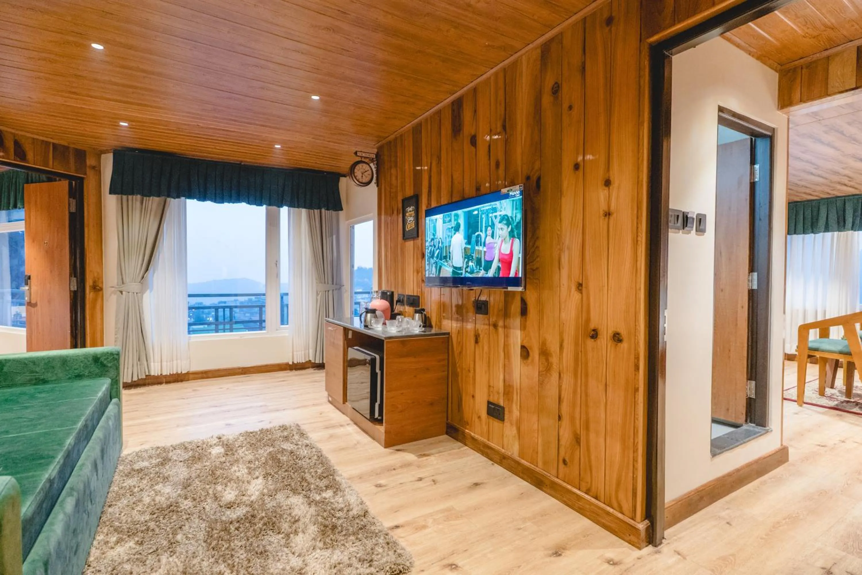 Living room, Bed in Mount Lungta Boutique Hotel & Spa