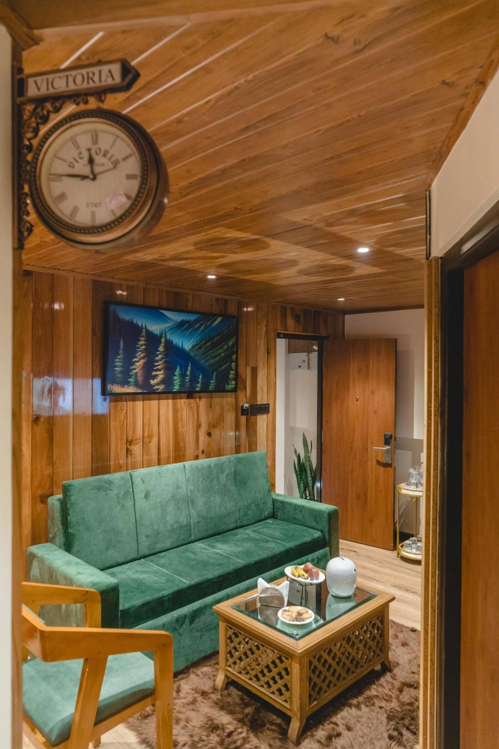 Living room in Mount Lungta Boutique Hotel & Spa