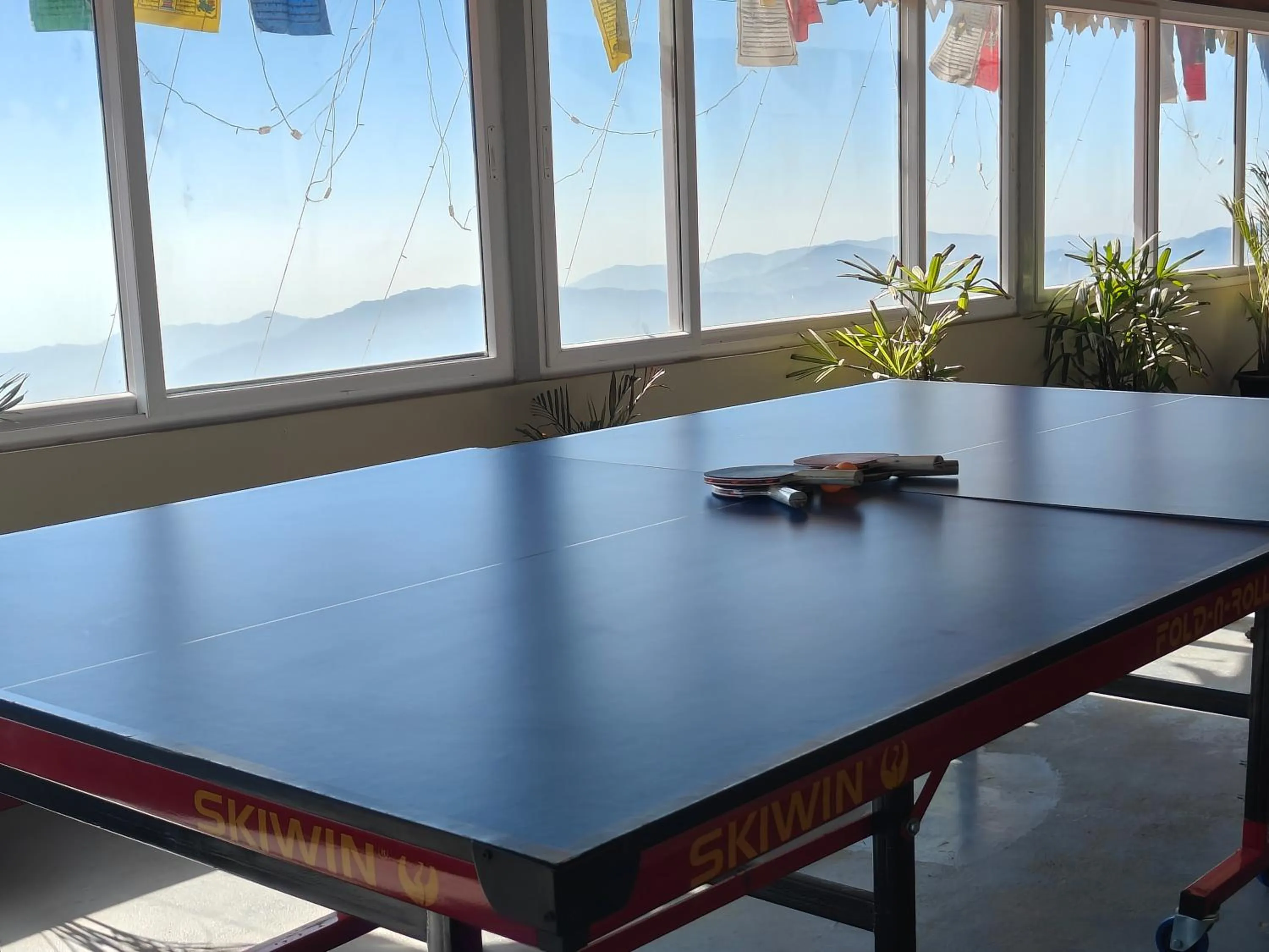 Table tennis in Mount Lungta Boutique Hotel & Spa