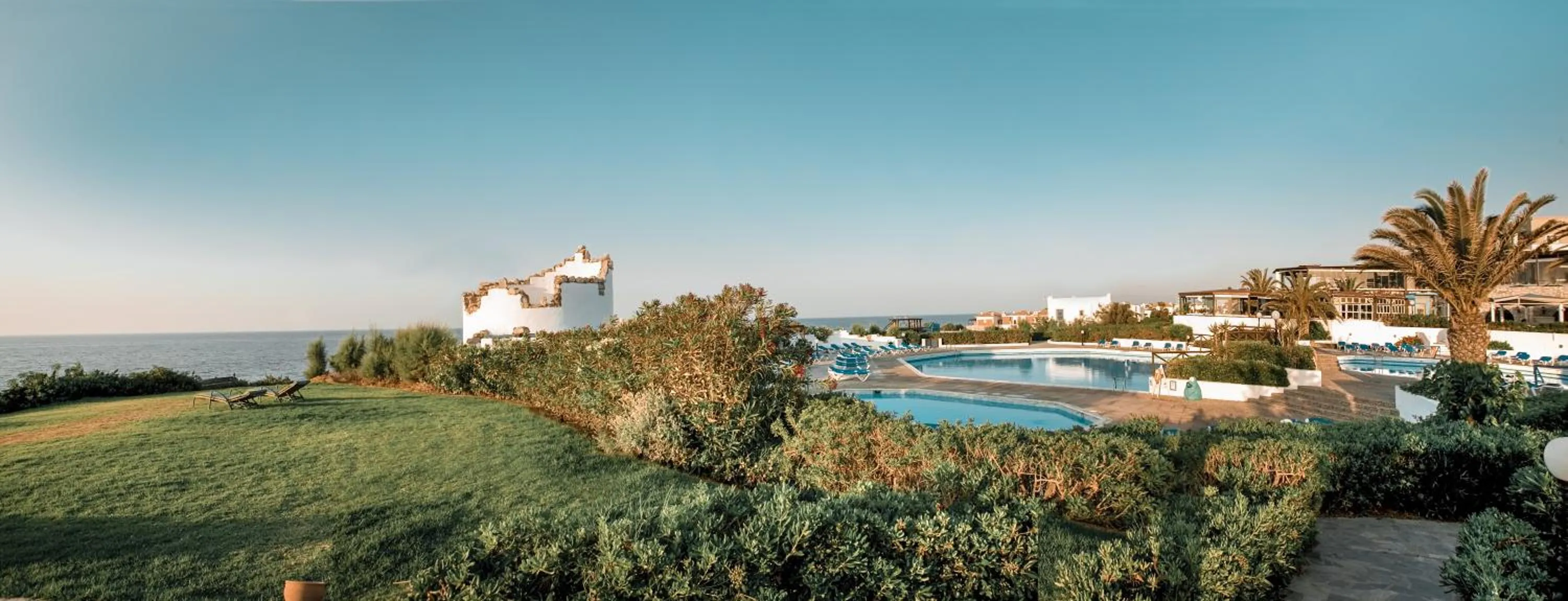 Swimming pool in Canvas by Mitsis Cretan Village