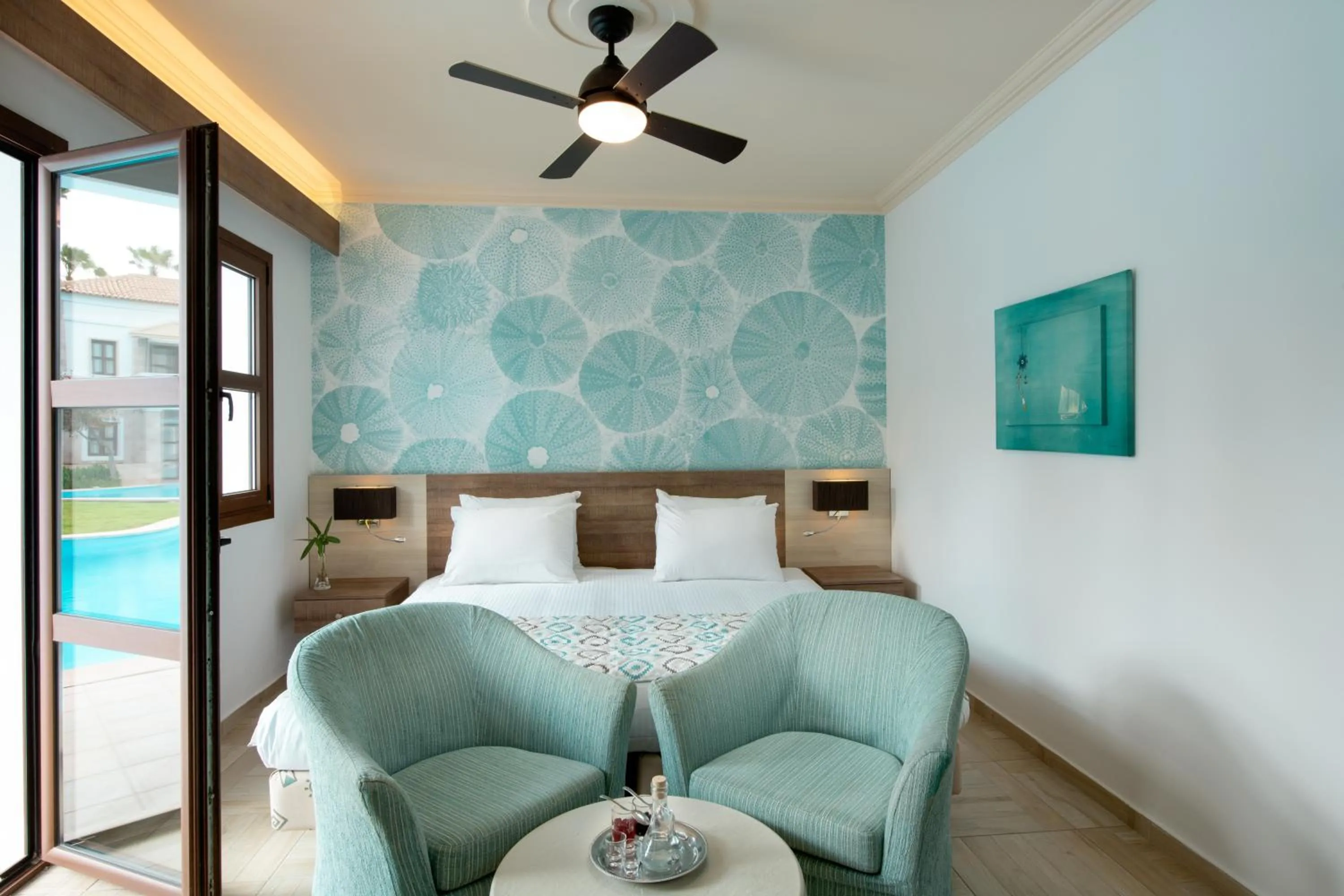 Bed in Mitsis Royal Mare