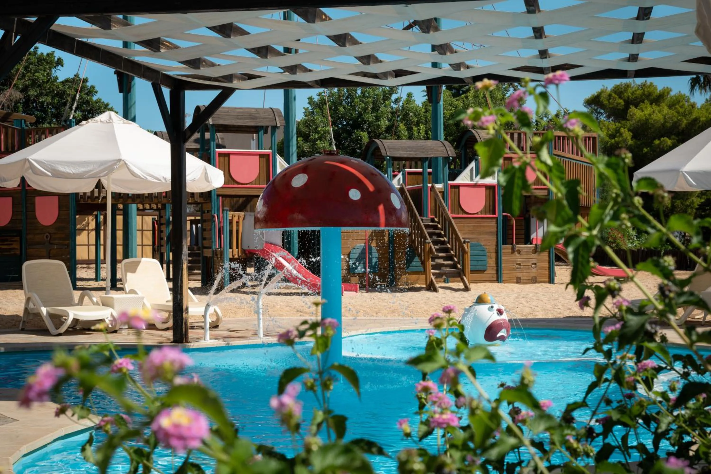 Children play ground in Mitsis Royal Mare