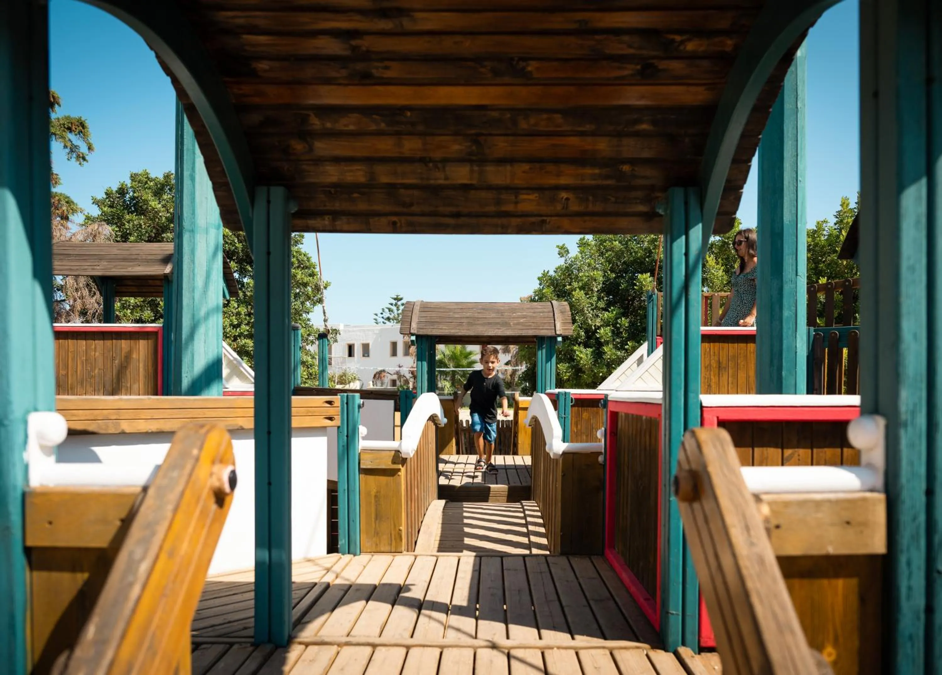Children play ground in Mitsis Royal Mare