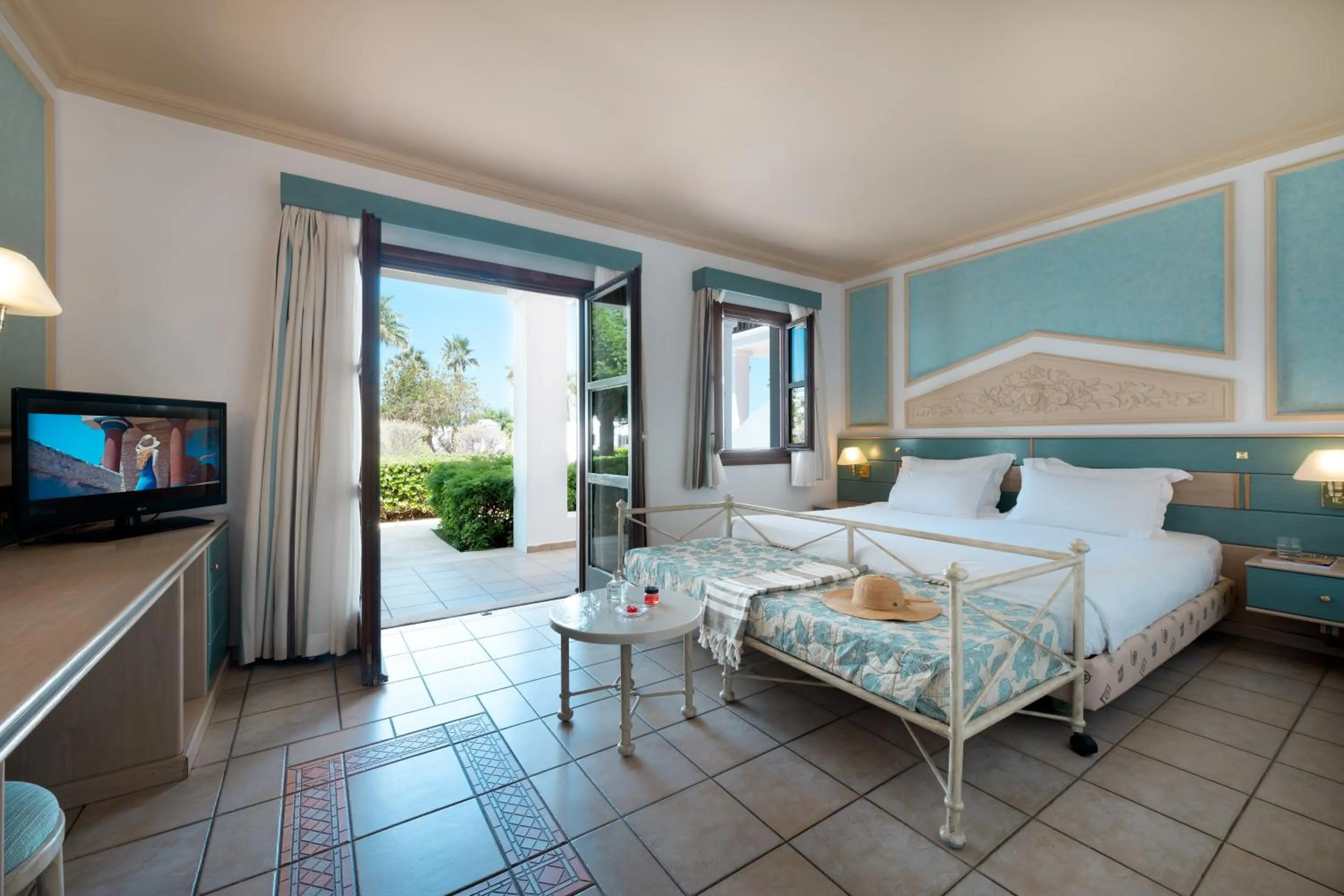 Bed in Mitsis Royal Mare