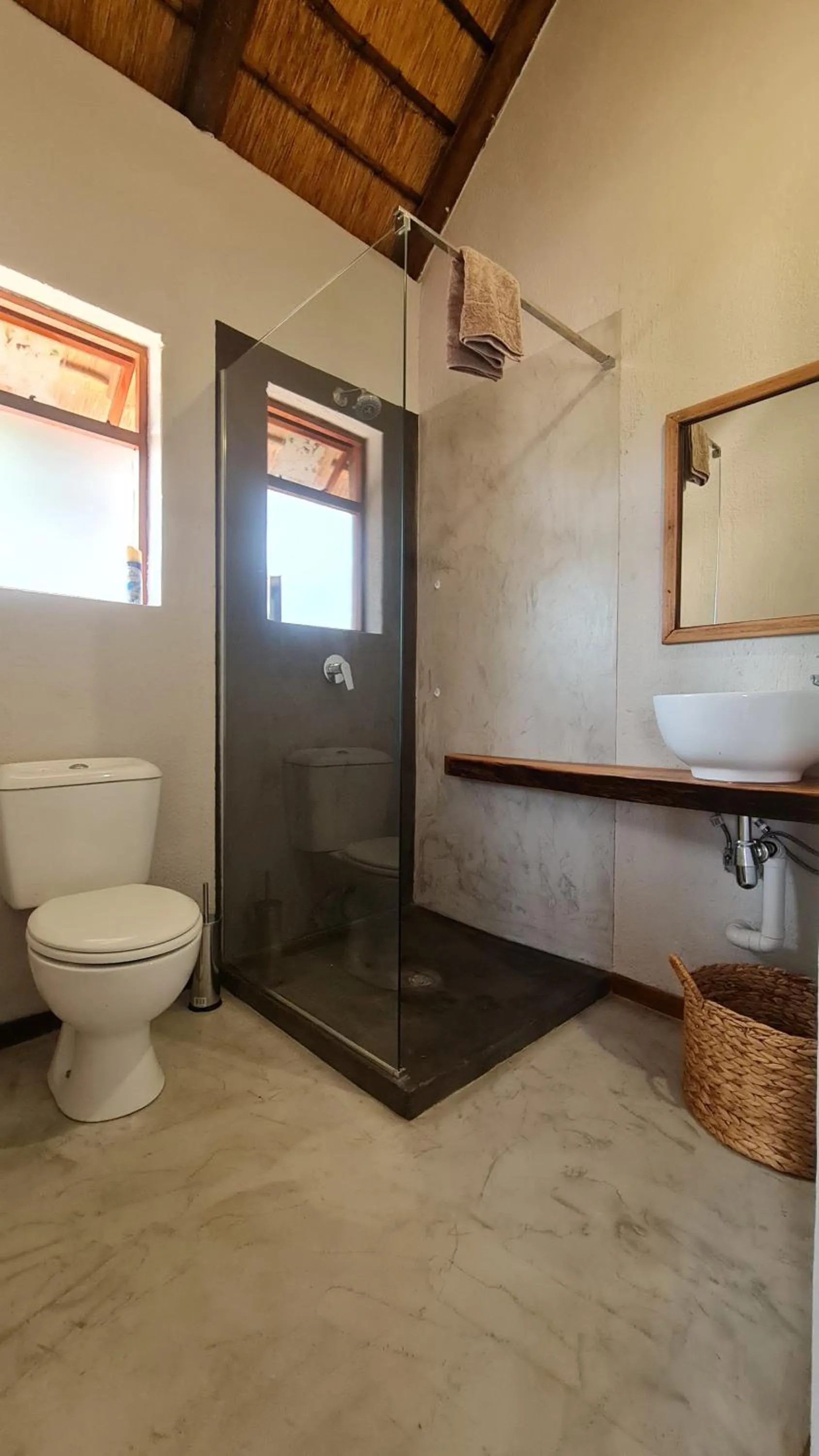 Shower in Hoedspruit Bush Stay