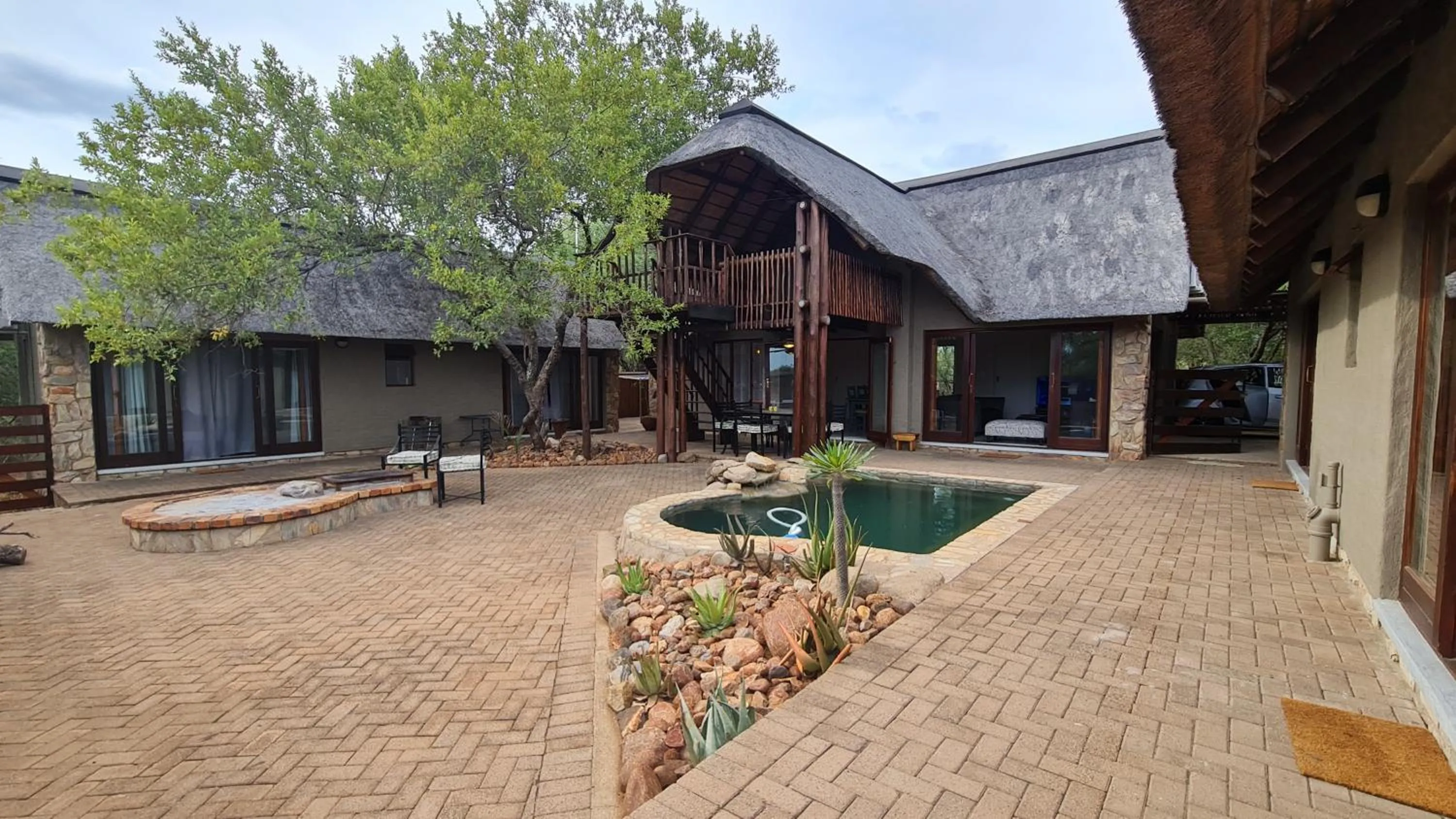 Pool view in Hoedspruit Bush Stay