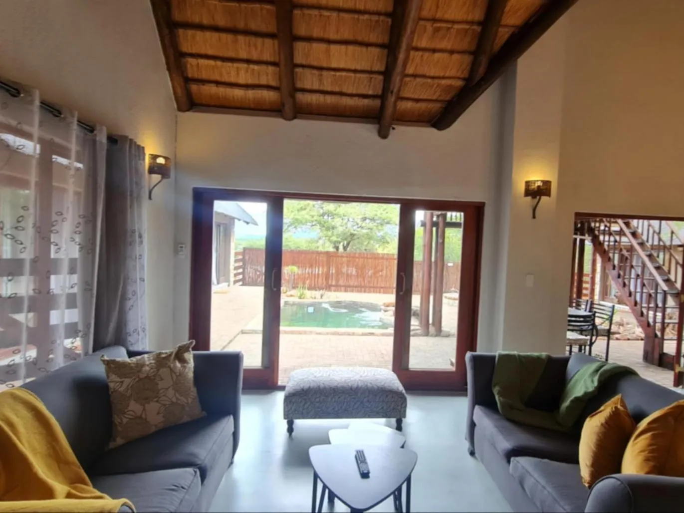 Living room in Hoedspruit Bush Stay