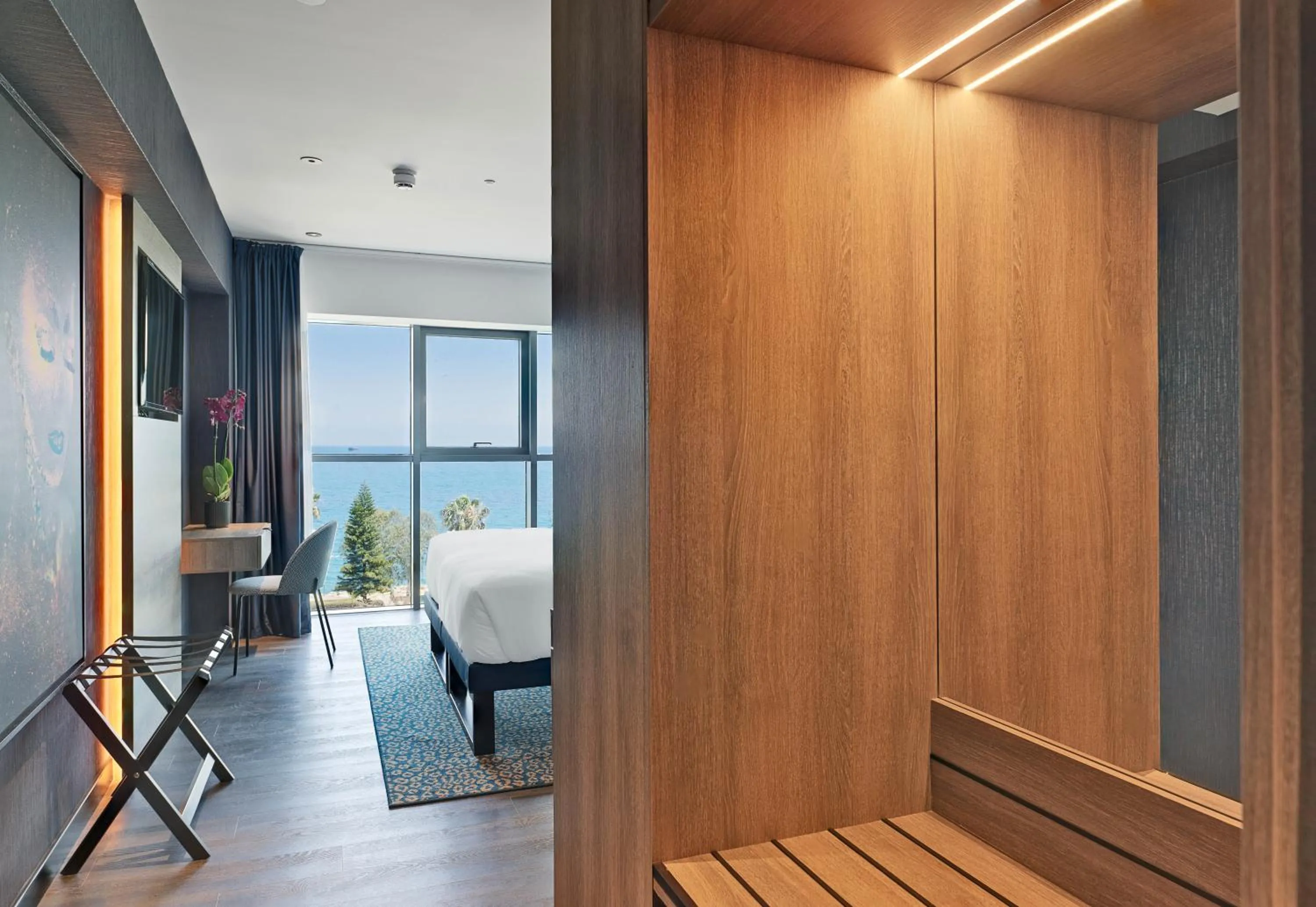 Photo of the whole room in NYX Hotel Limassol