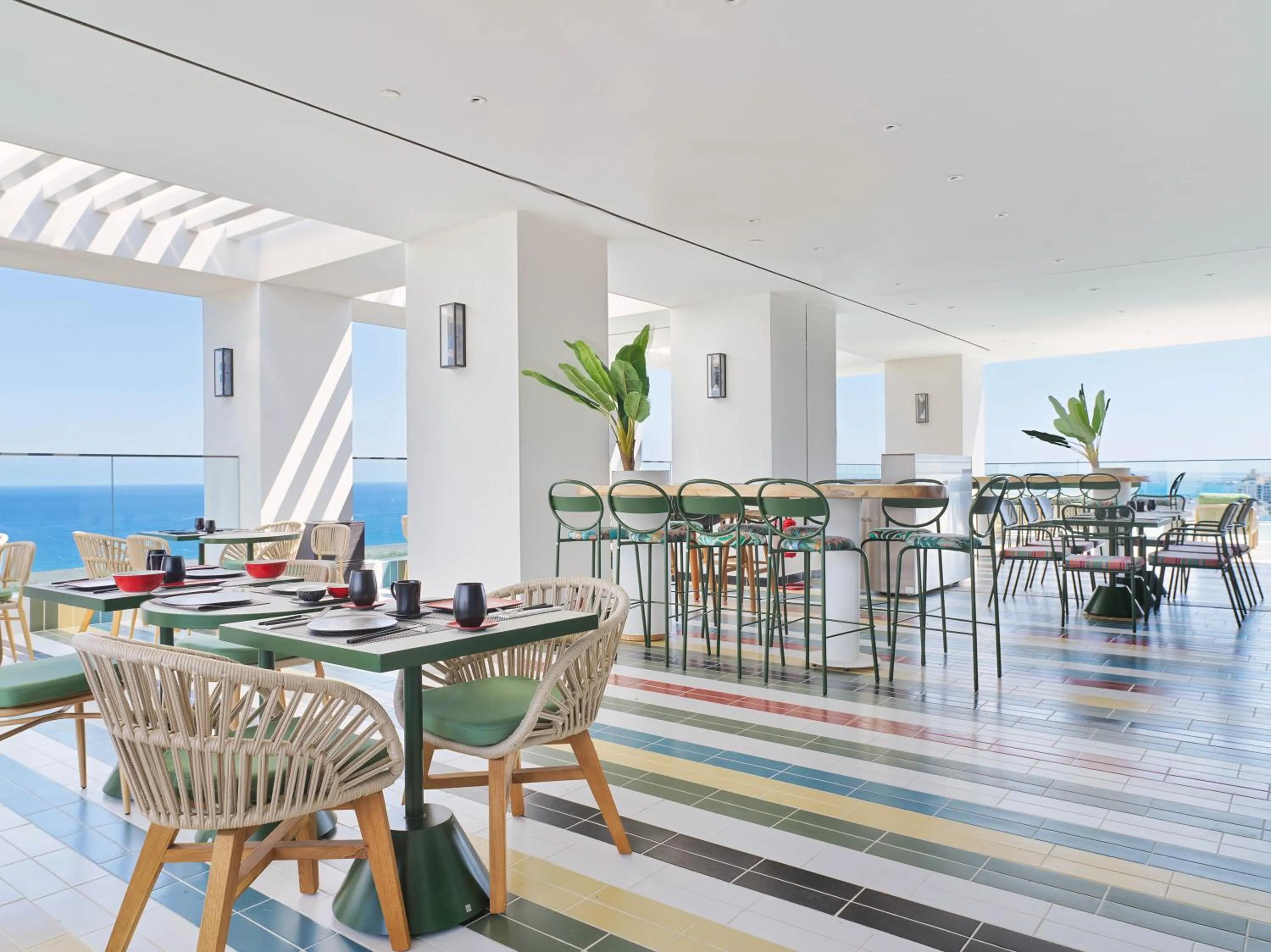 Restaurant/places to eat in NYX Hotel Limassol