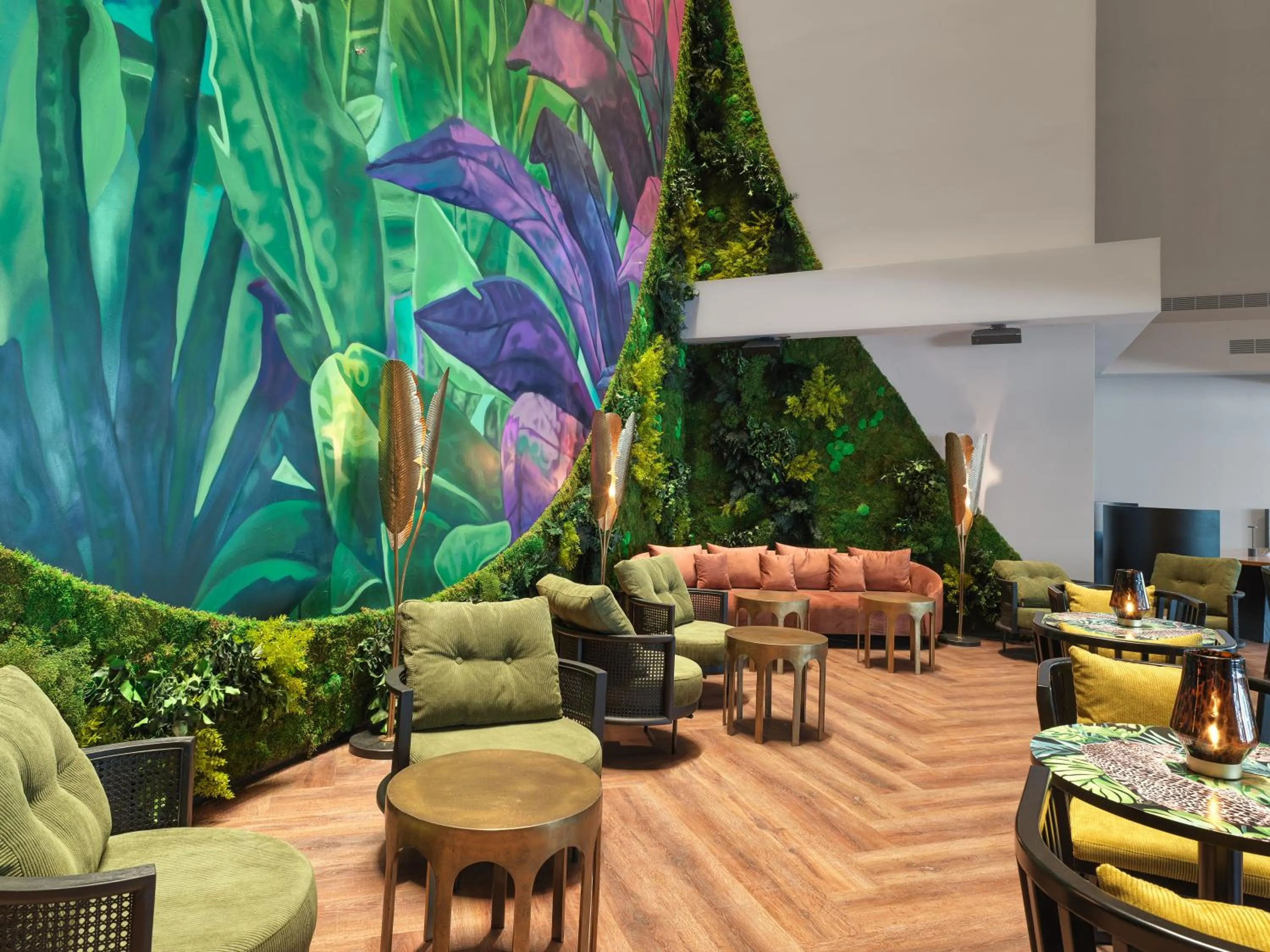 Lounge or bar in NYX Hotel Limassol