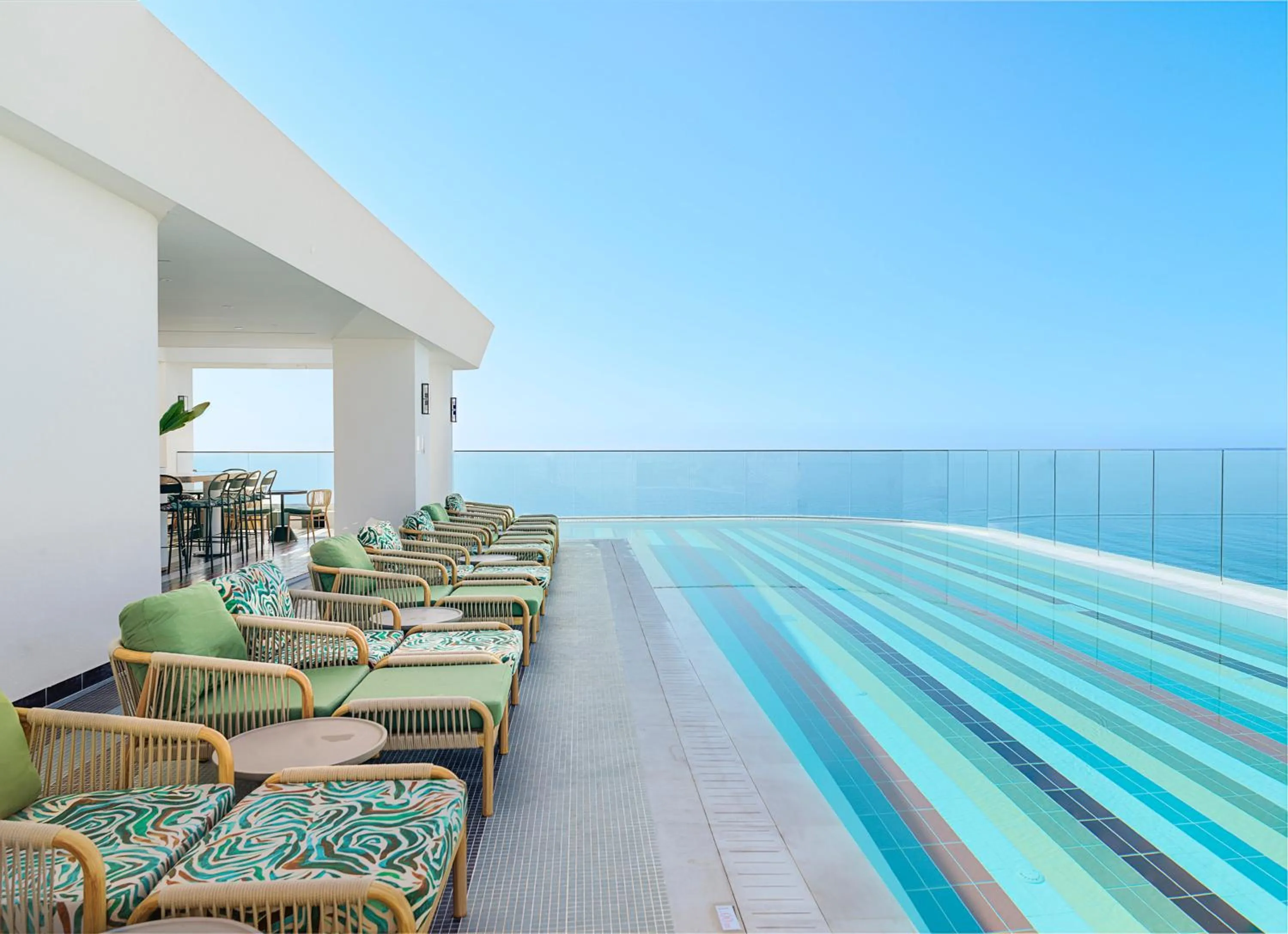 Swimming pool in NYX Hotel Limassol