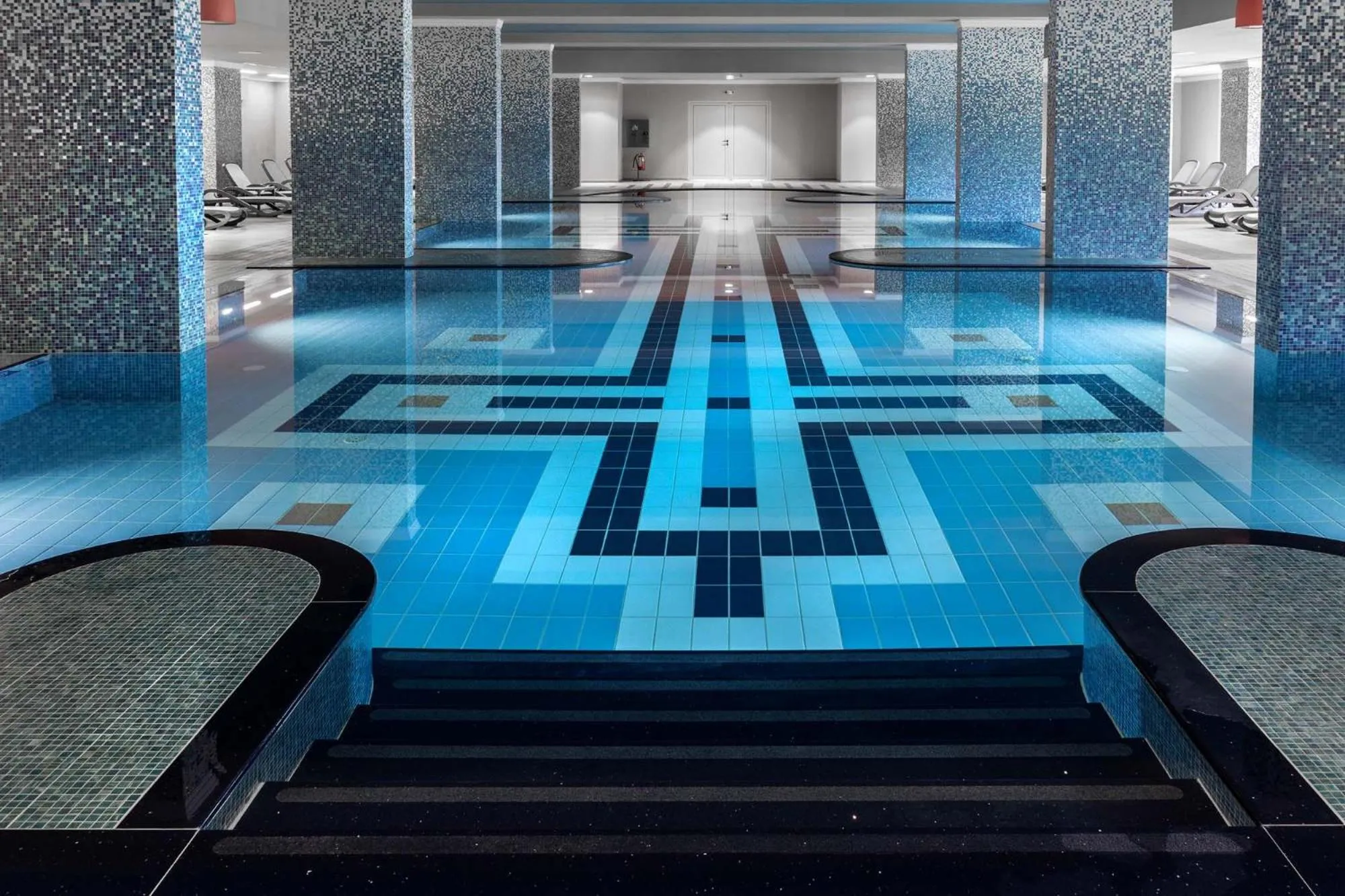 Swimming pool in Aldemar Olympian Village