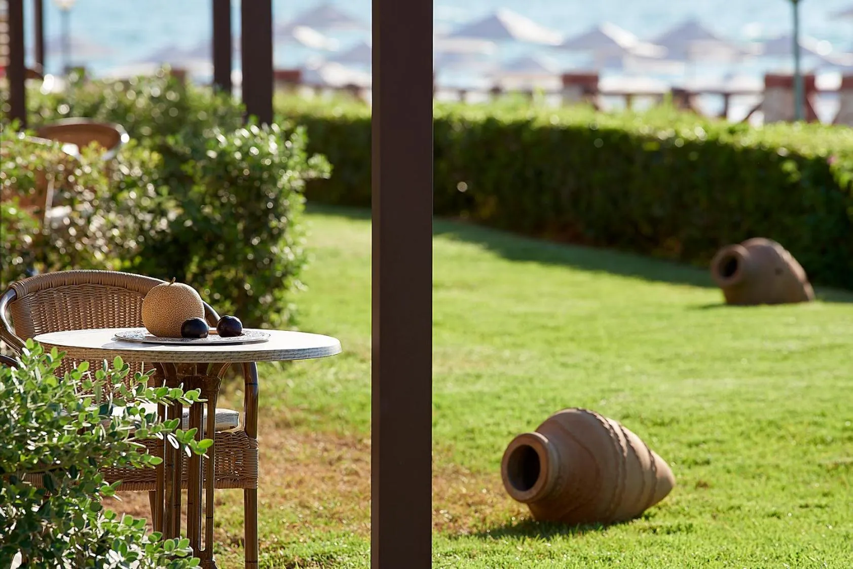 Patio in Aldemar Olympian Village
