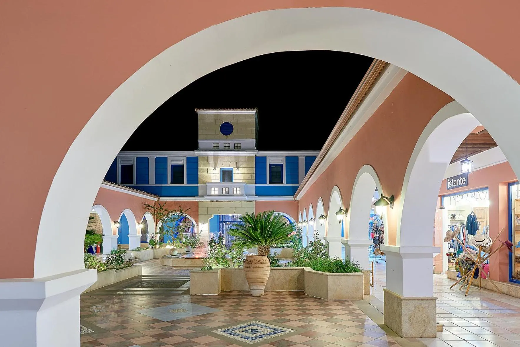 On-site shops in Aldemar Olympian Village