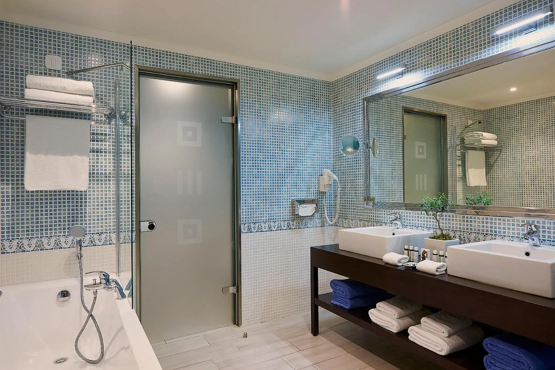 Bathroom in Aldemar Olympian Village