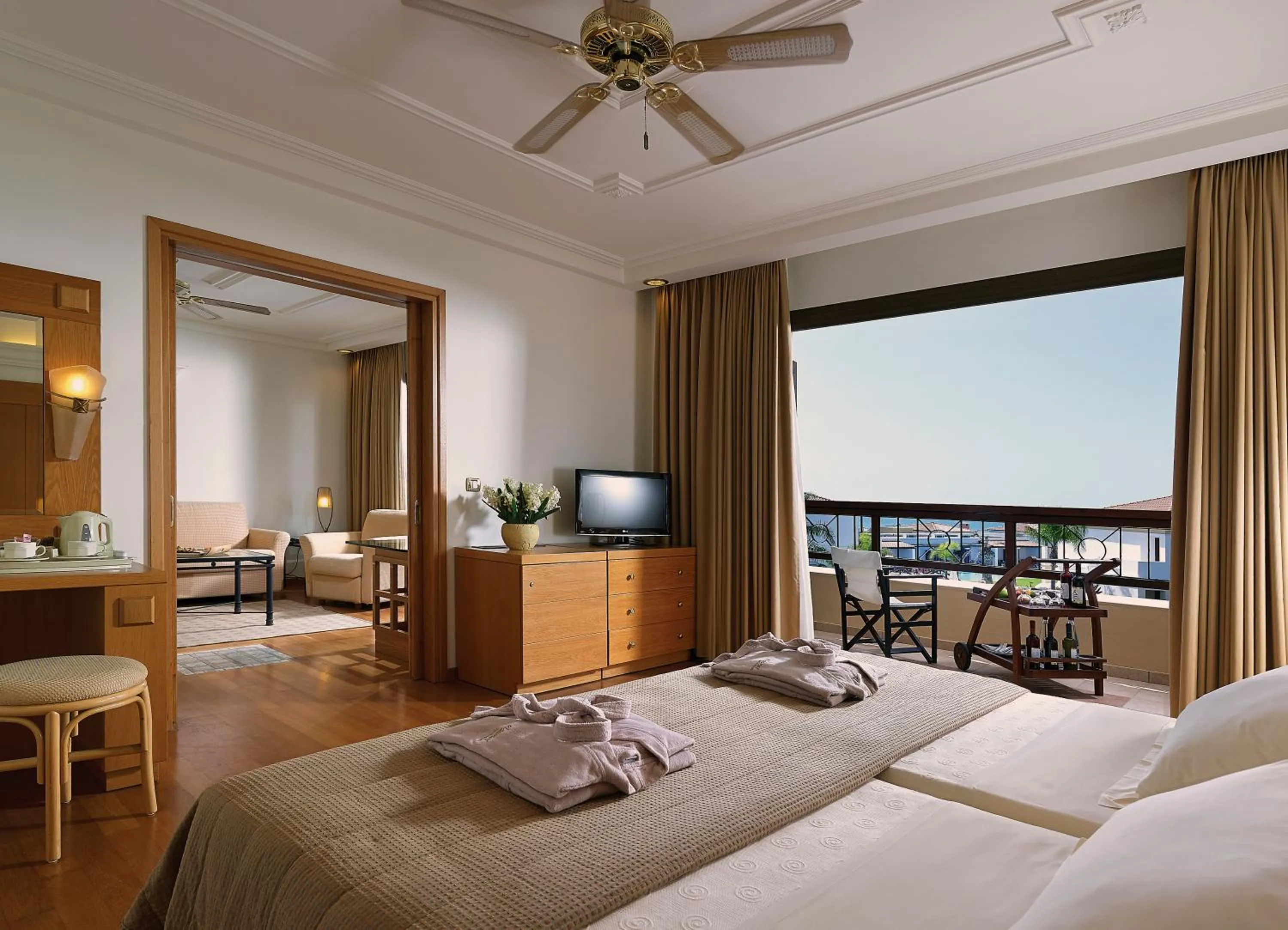 Bedroom, Bed in Aldemar Olympian Village