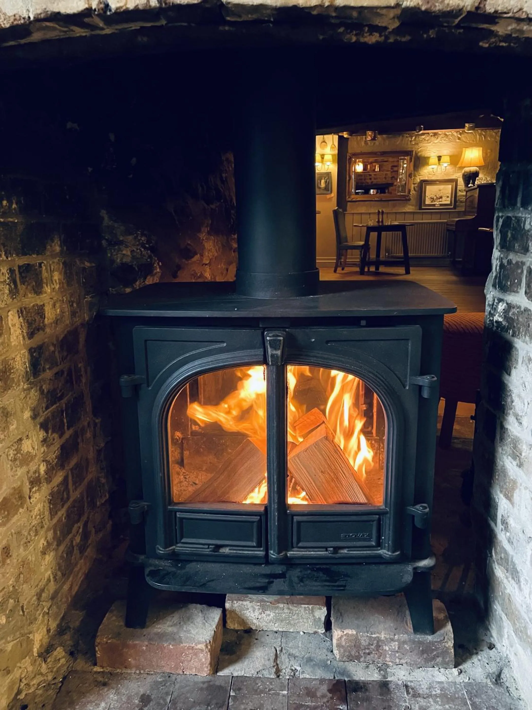 Dining area in The Greyhound Inn