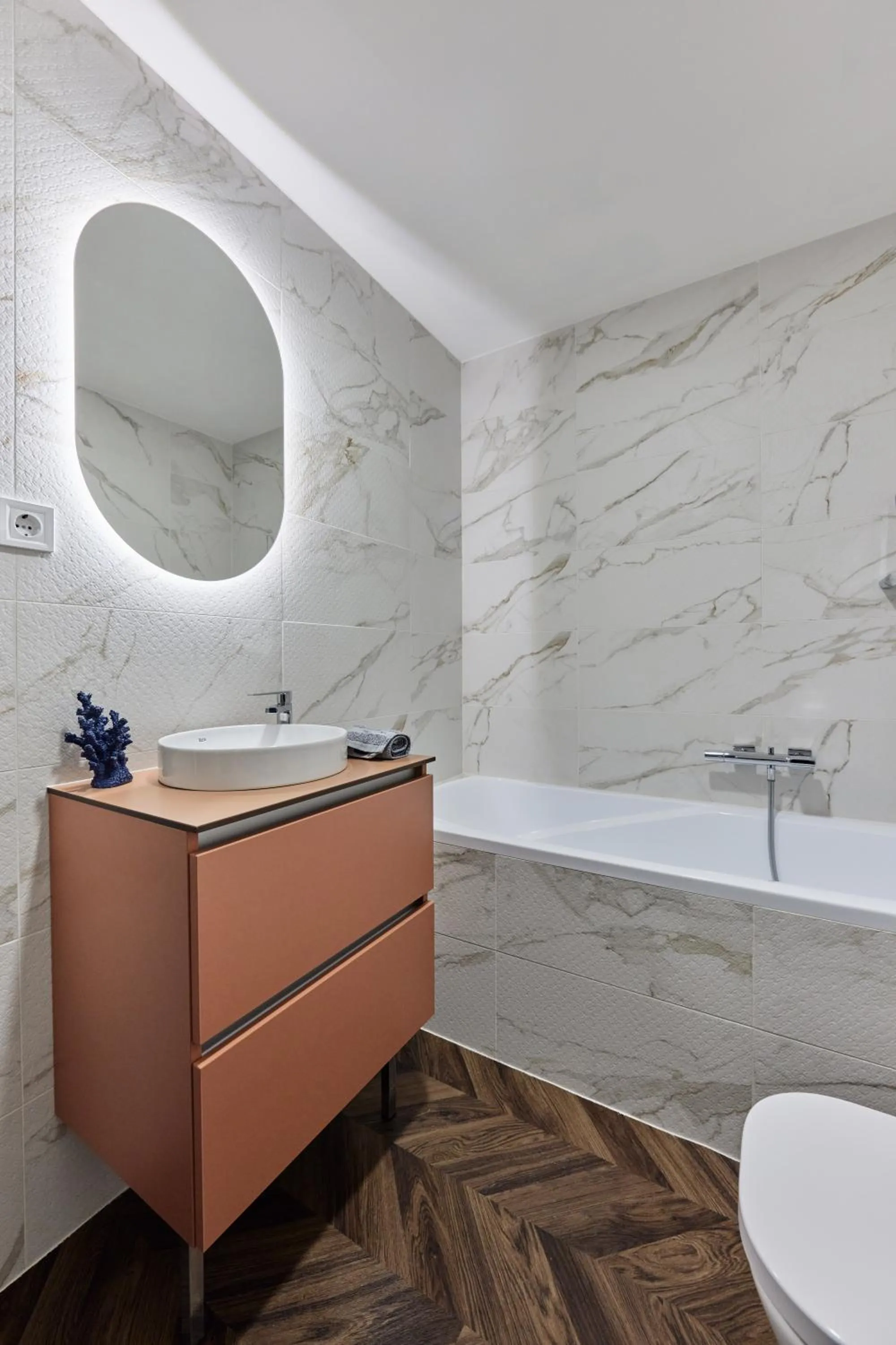 Bathroom in The Amberlyn Suite Hotel