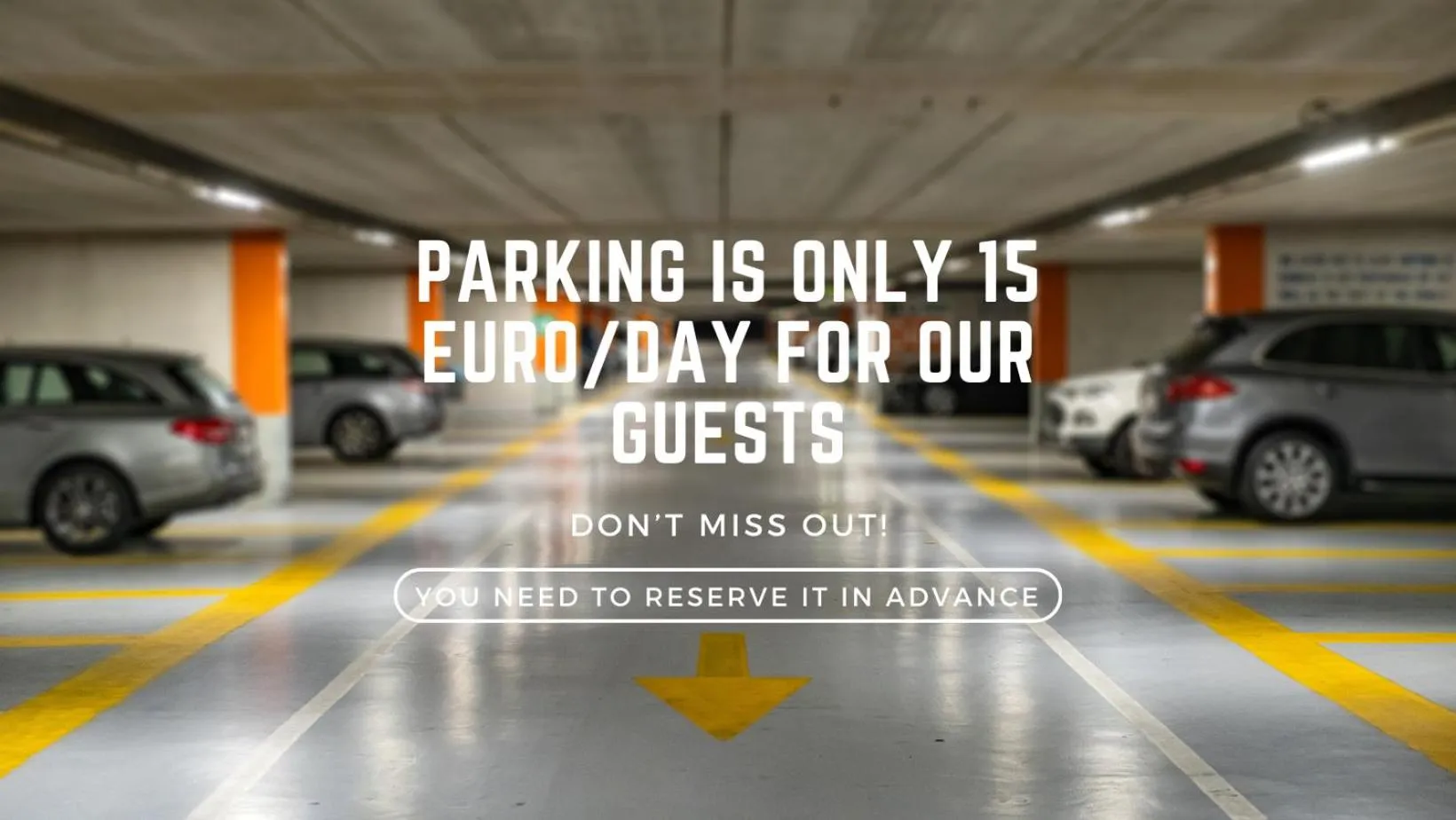 Parking in The Amberlyn Suite Hotel