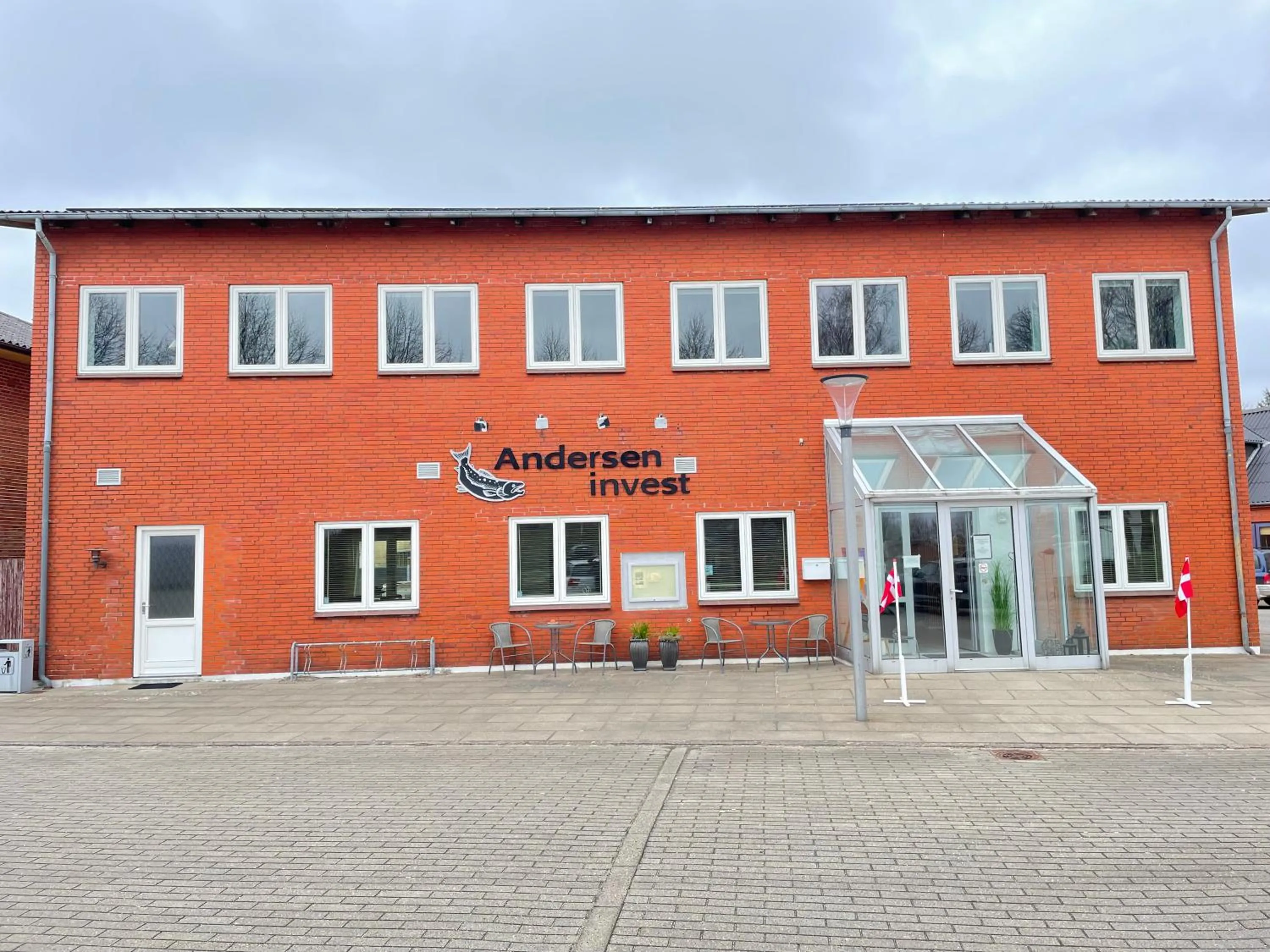 Property building in rooms for rent Andersen Invest