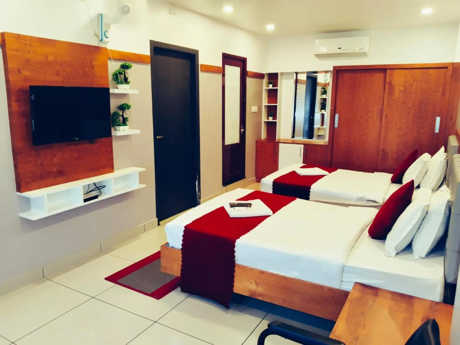 Bed in The Rosetta Castle