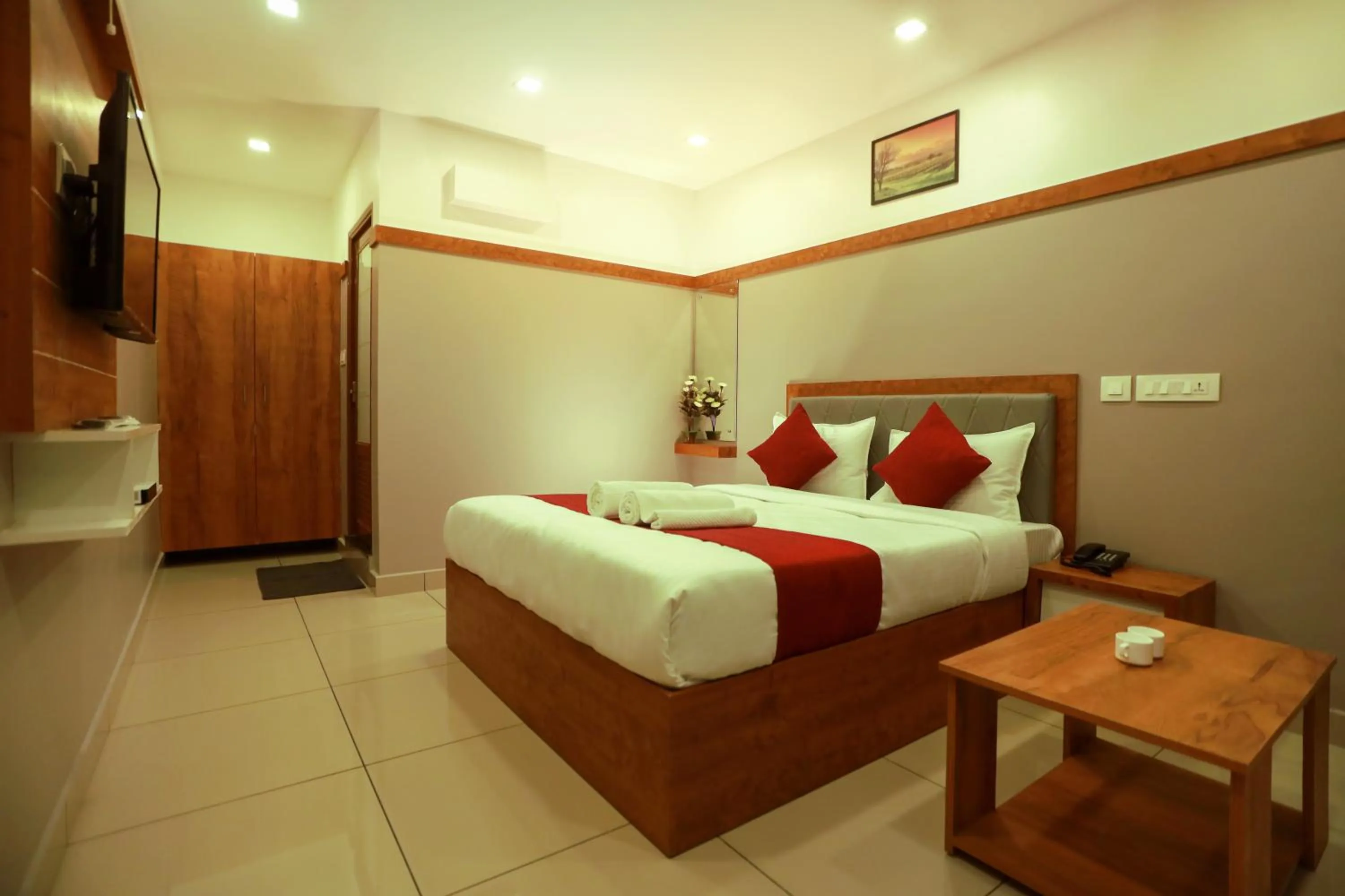 towels, Bed in The Rosetta Castle