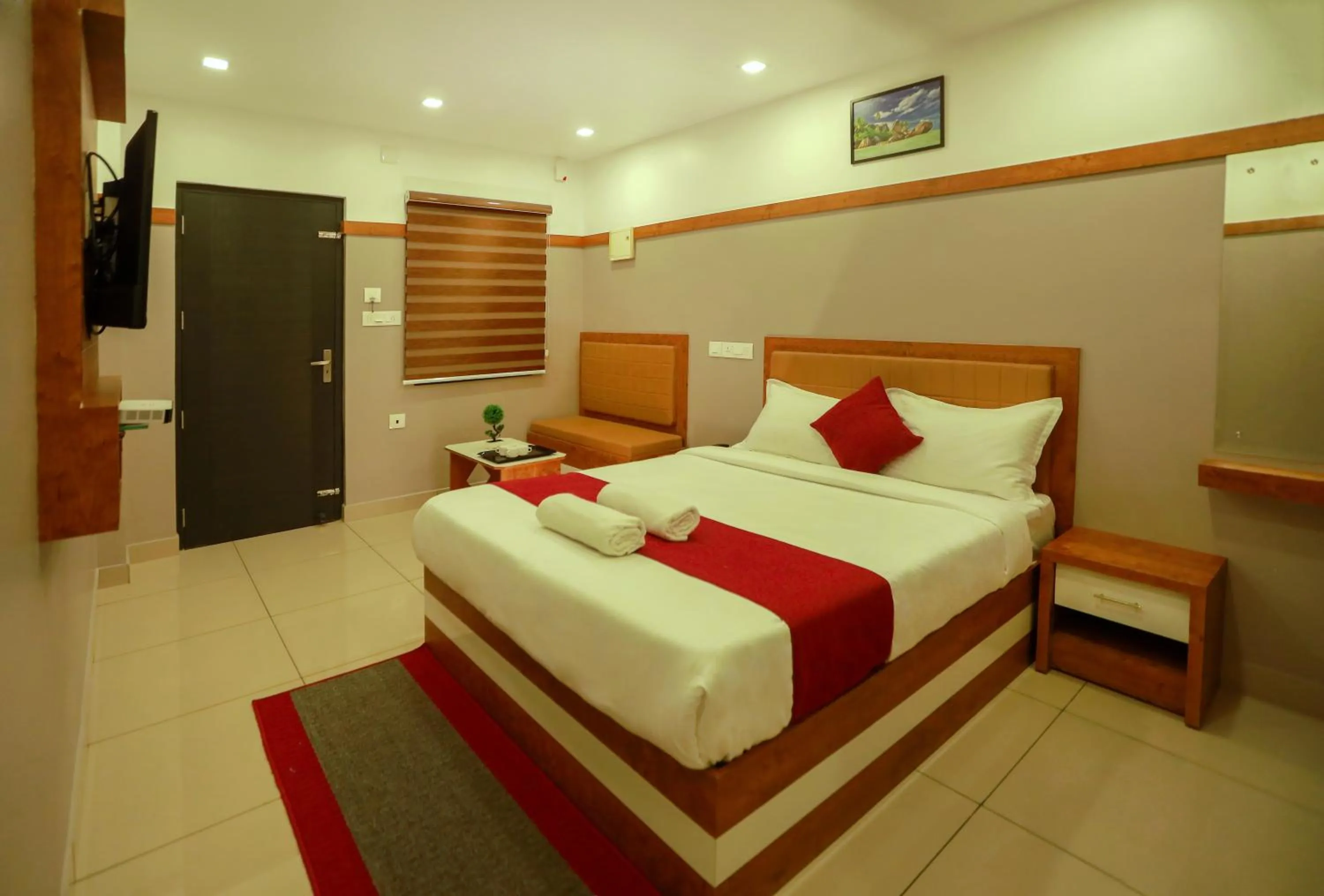 Bed in The Rosetta Castle