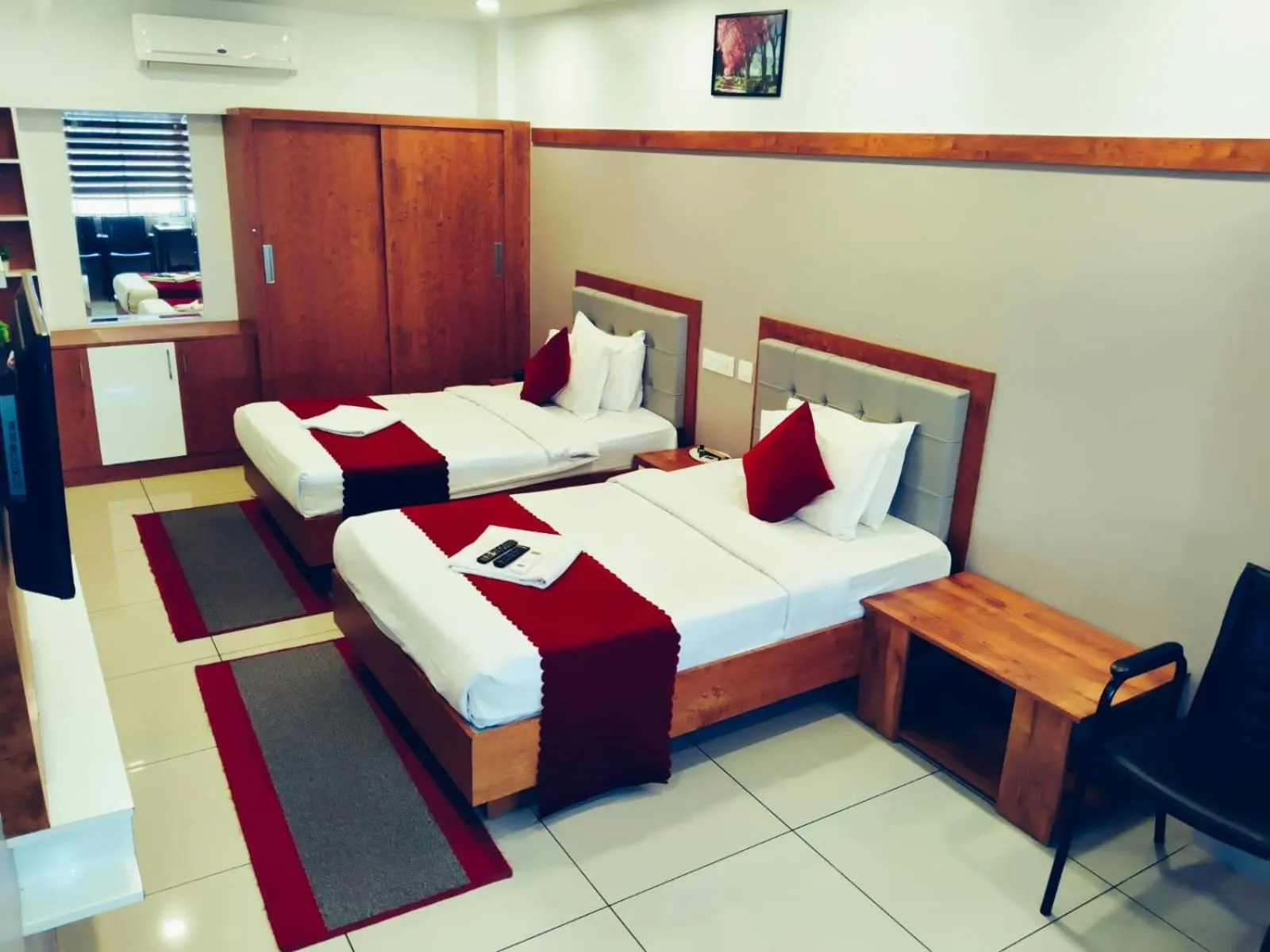 Bed in The Rosetta Castle