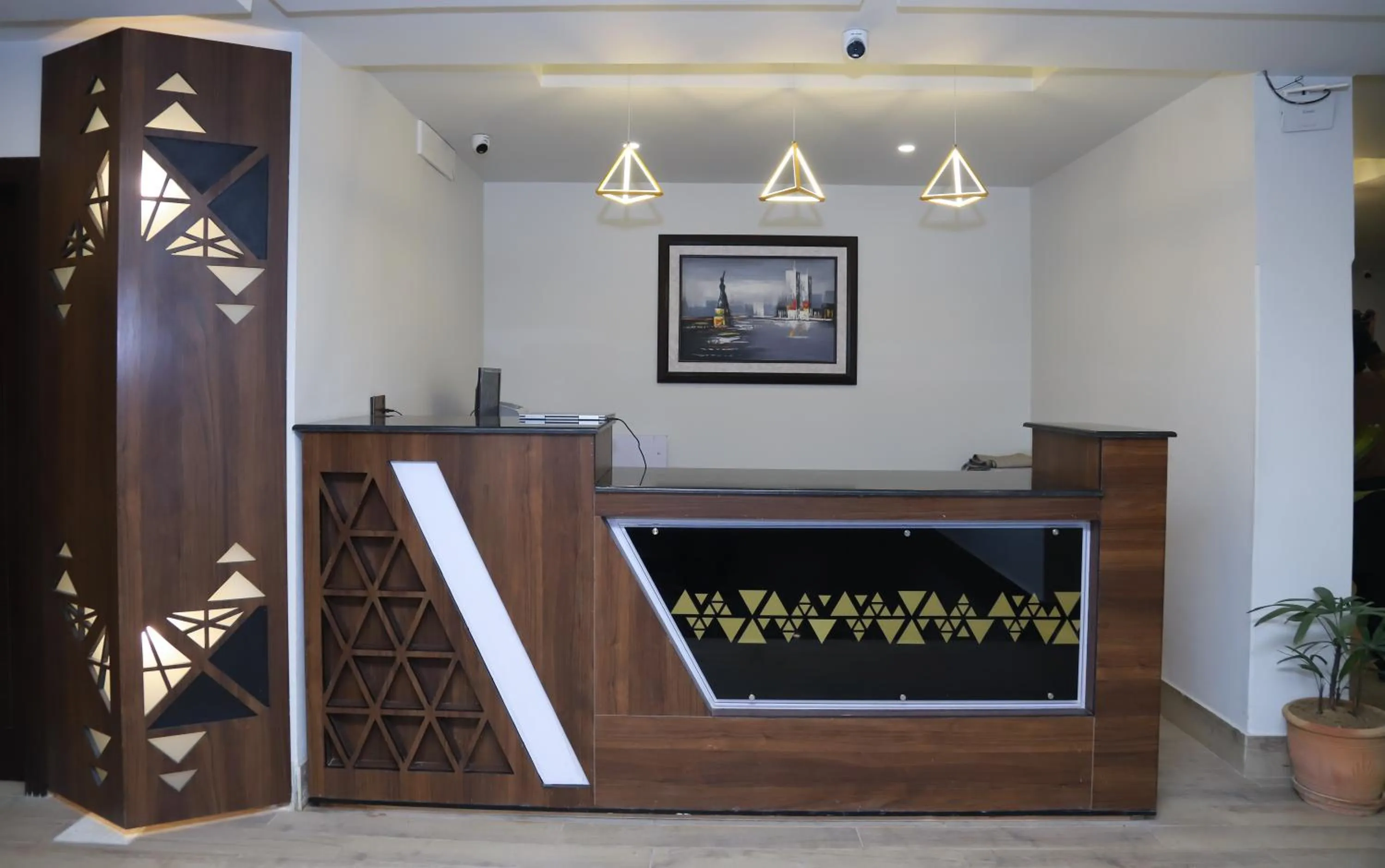 Lobby or reception in Grand Hotel Quetta