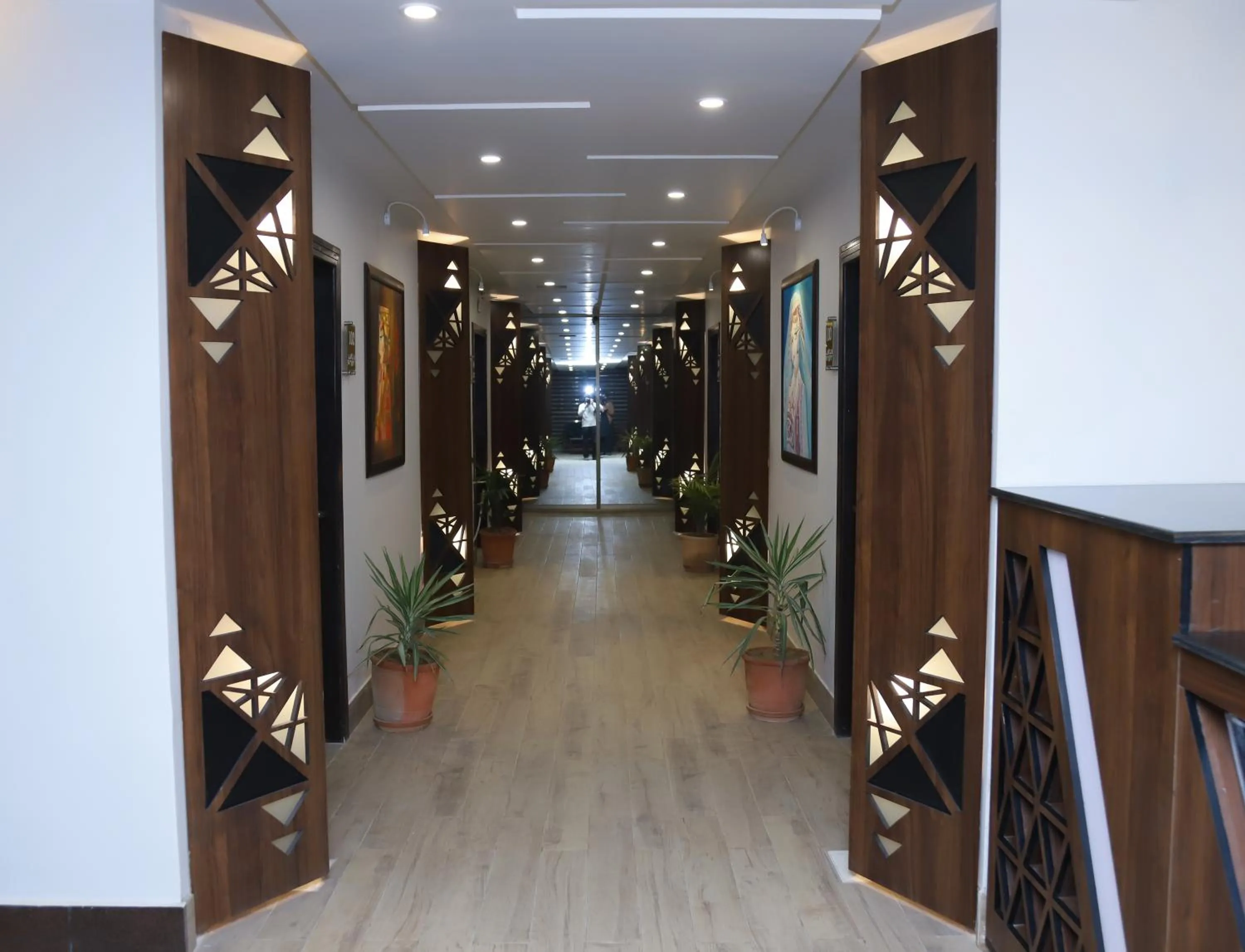 Decorative detail in Grand Hotel Quetta