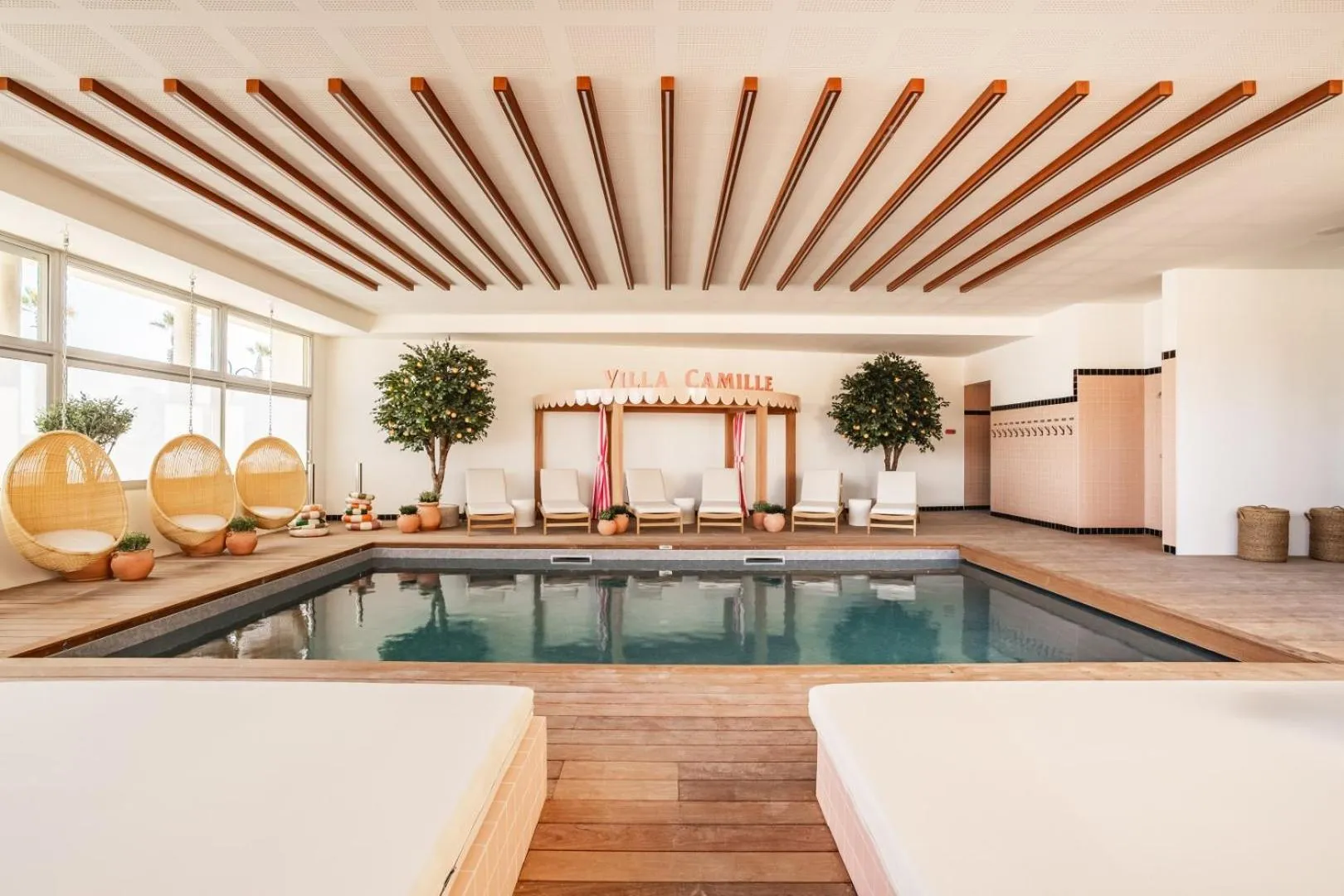 Pool view in Villa Camille Hotel & Spa