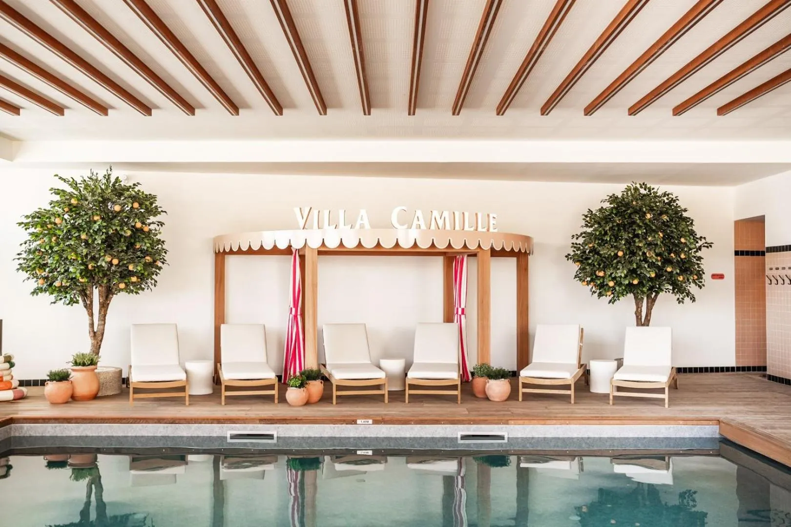 Swimming pool in Villa Camille Hotel & Spa