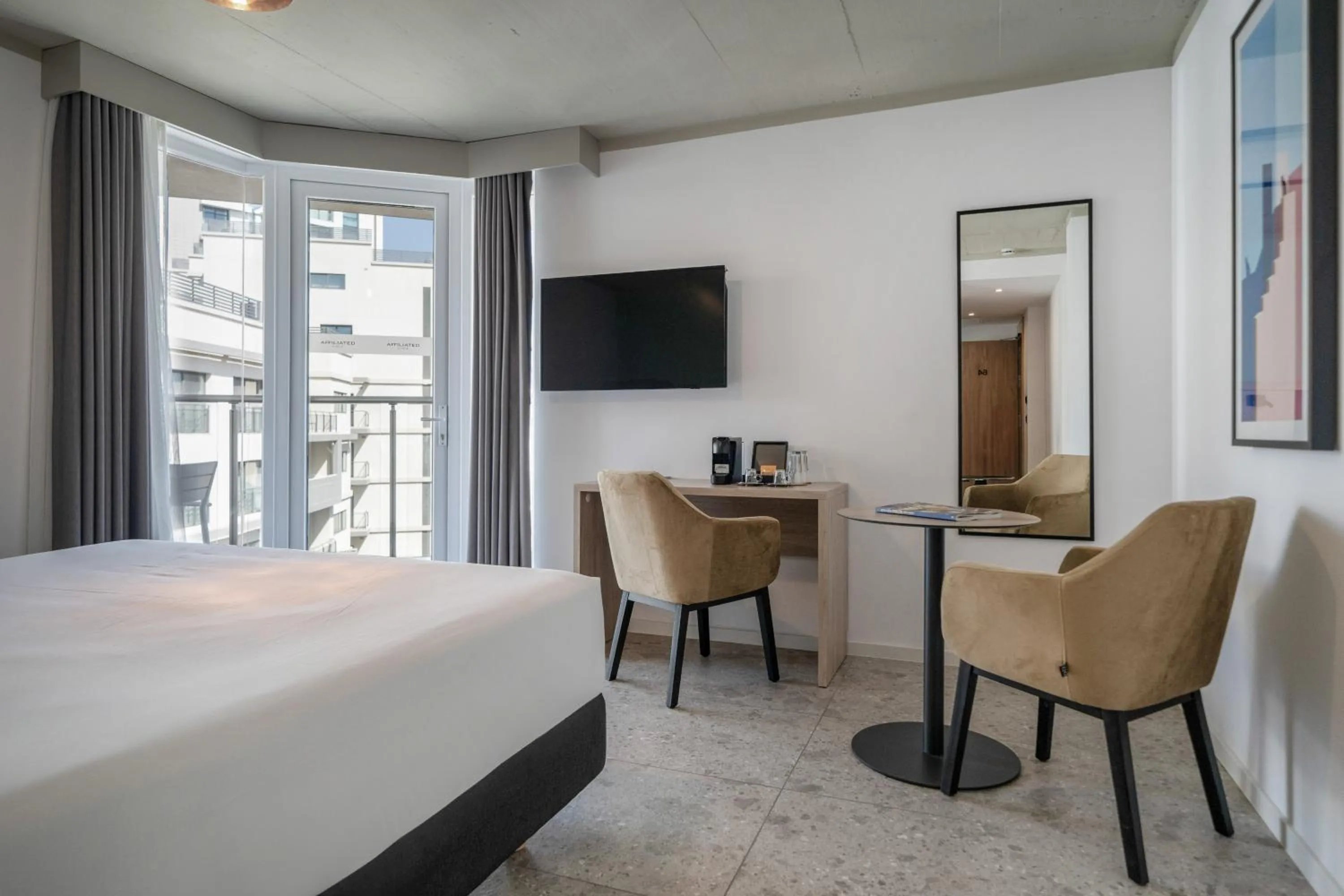 Decorative detail, Bed in Hotel Mistral St Julian's, Affiliated by Meliá