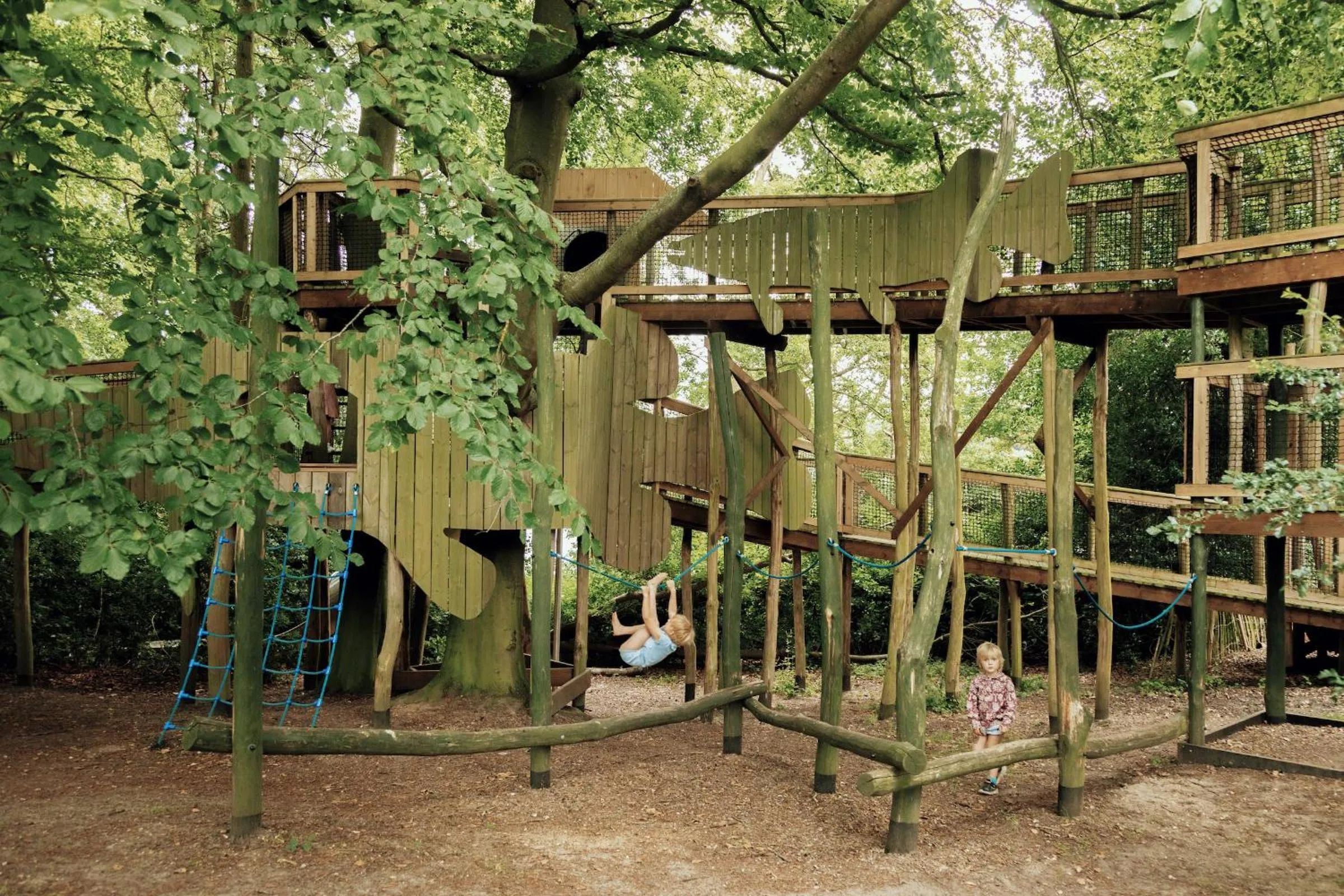 Children play ground in Fritton Lake - The Clubhouse