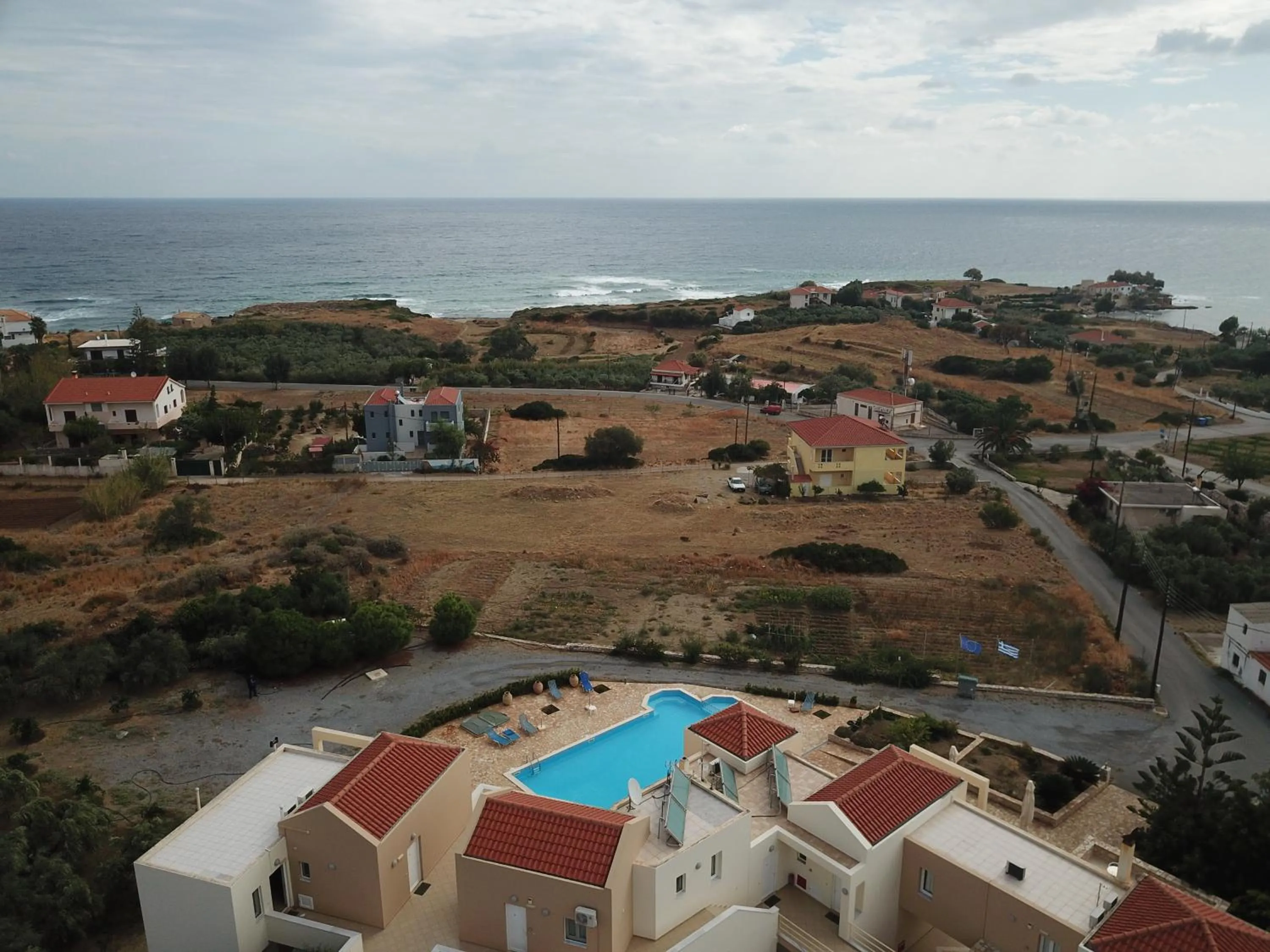 Bird's eye view in Apartments Hotel & Studios, Xifoupolis