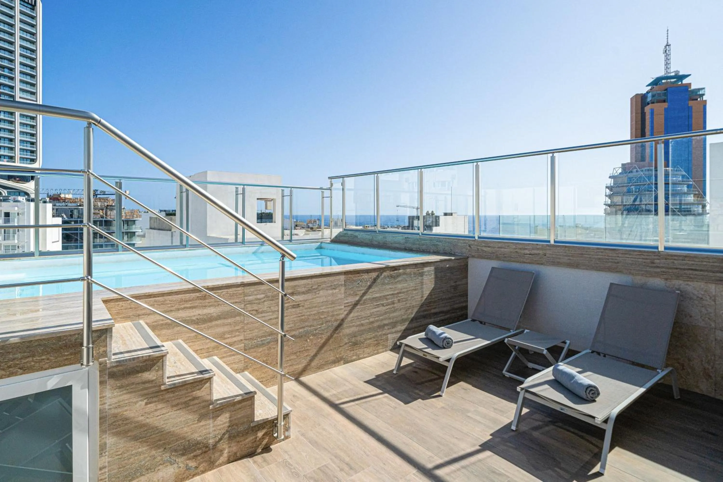 Property building in Hotel Scirocco St. Julian's Affiliated by Meliá