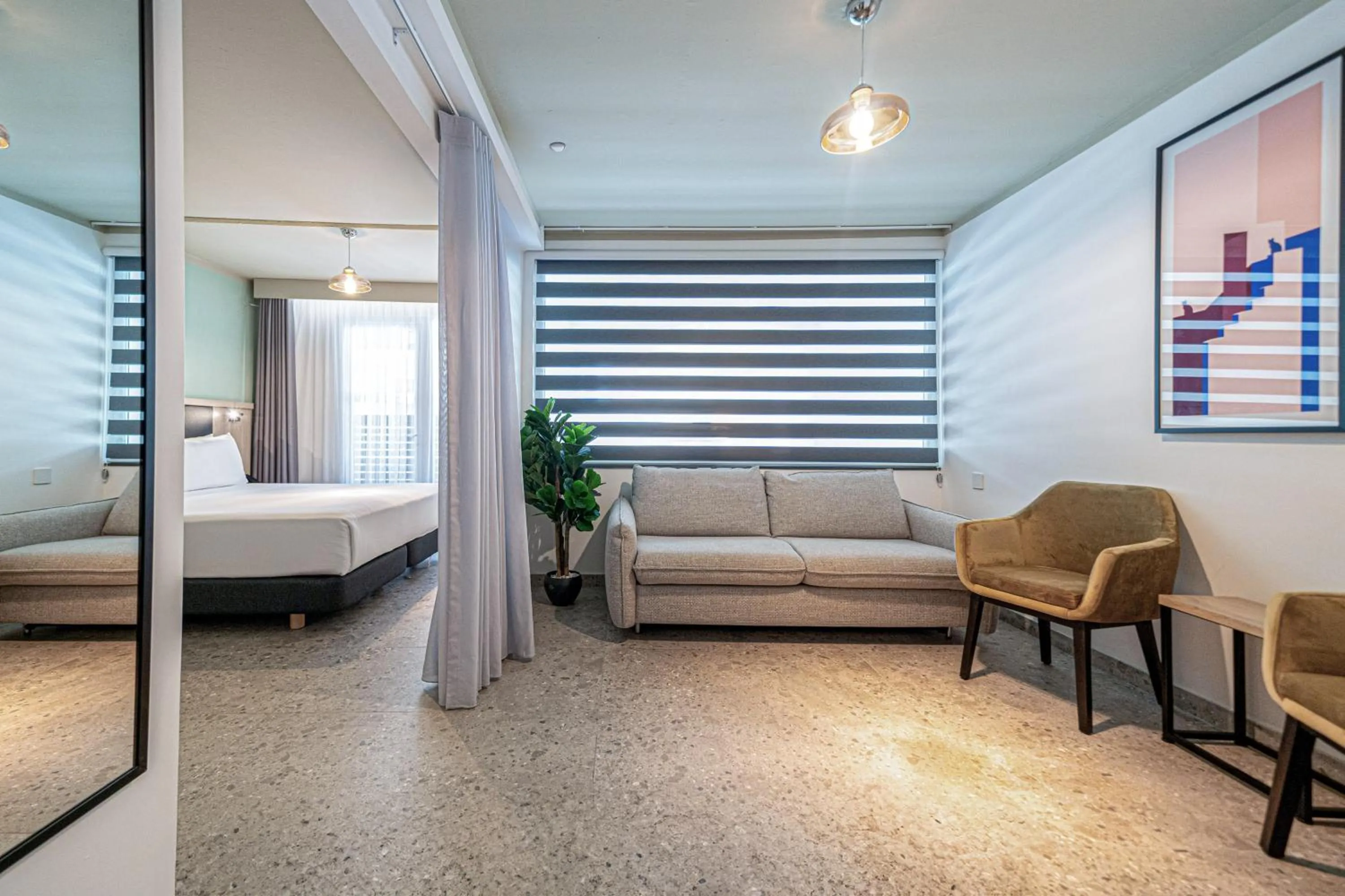 Living room, Bed in Hotel Scirocco St Julian's, Affiliated by Melia