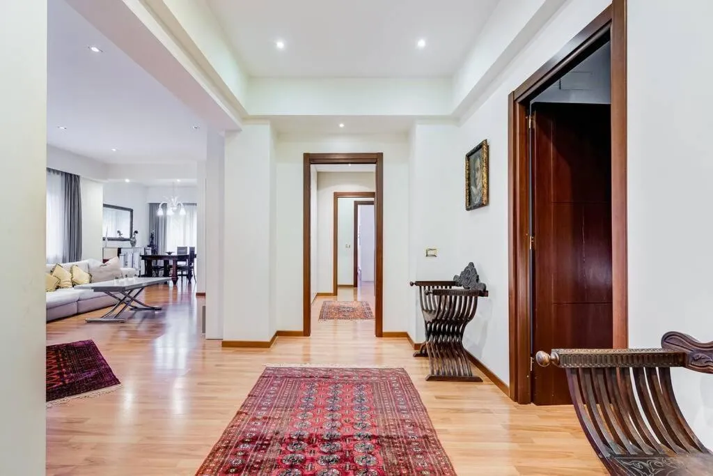 Living room in Exclusive Apartment in Eur Lake