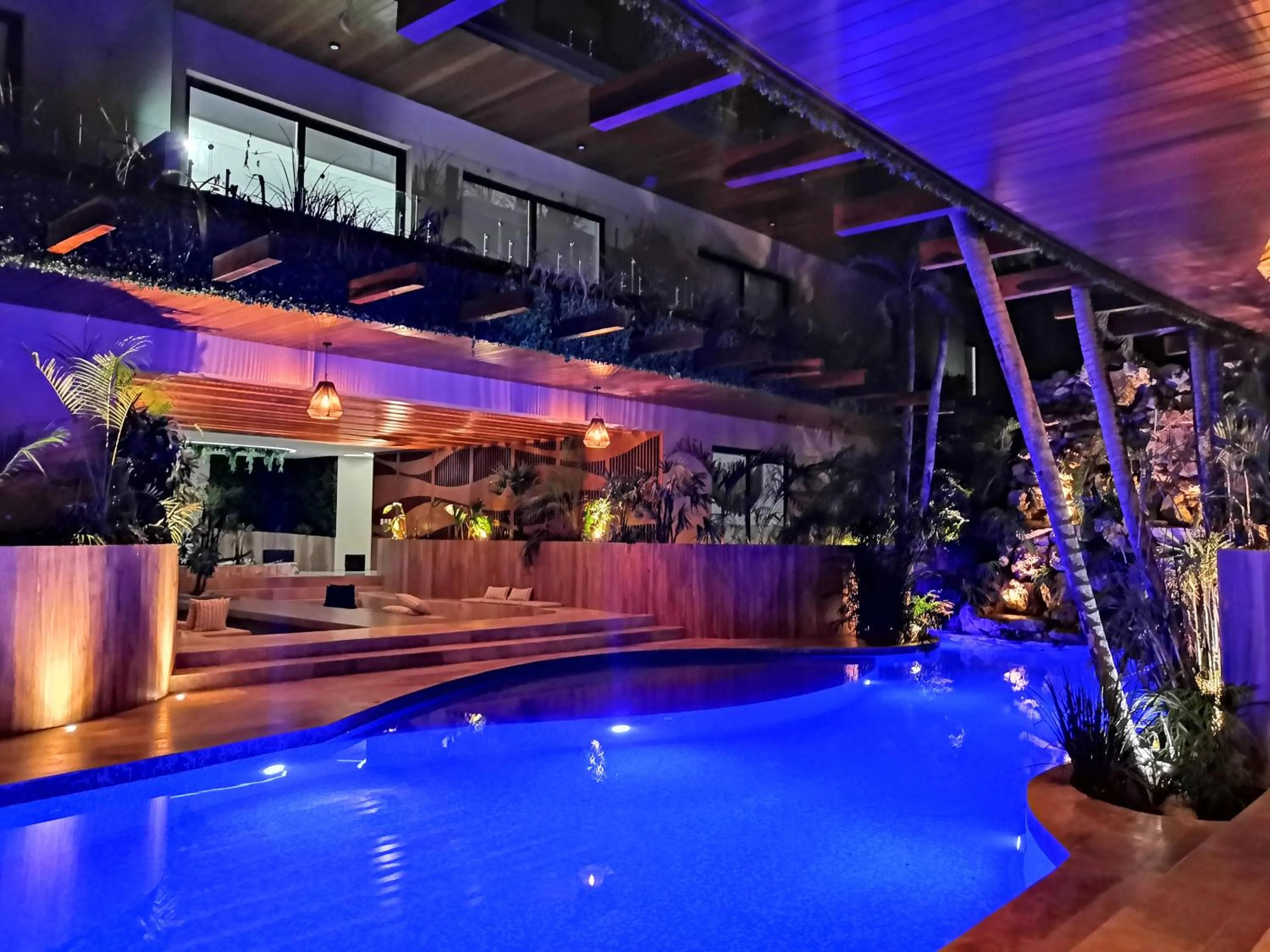 Swimming pool in Menesse Tulum Luxury Apartments by Spot Rentals