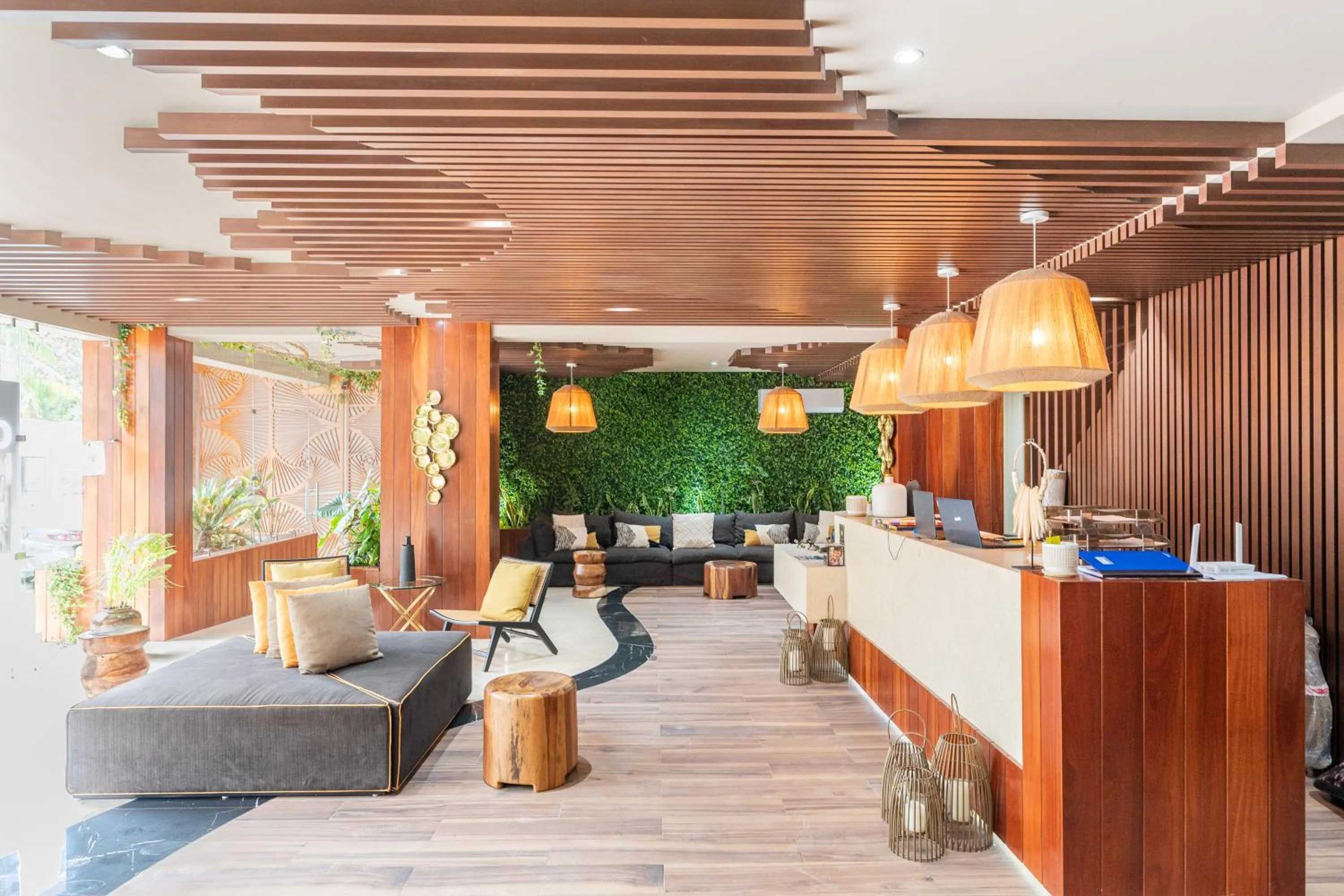 Lobby or reception in Menesse Tulum Luxury Apartments by Spot Rentals