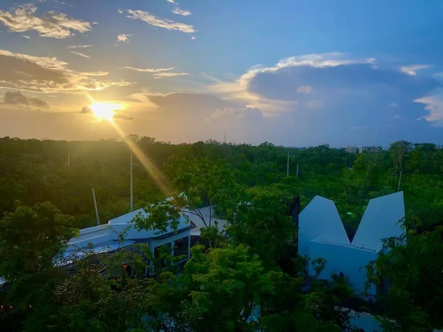 Near Beach+Jungle Views. King bed+220 megs+2 bikes