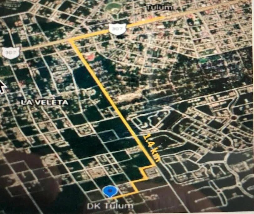 Near Beach+Jungle Views. King bed+220 megs+2 bikes