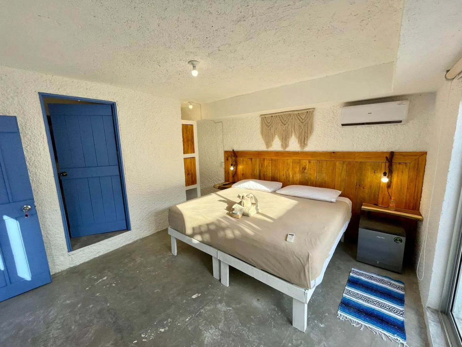 Bed in MIO Tulum Hotel Boutique