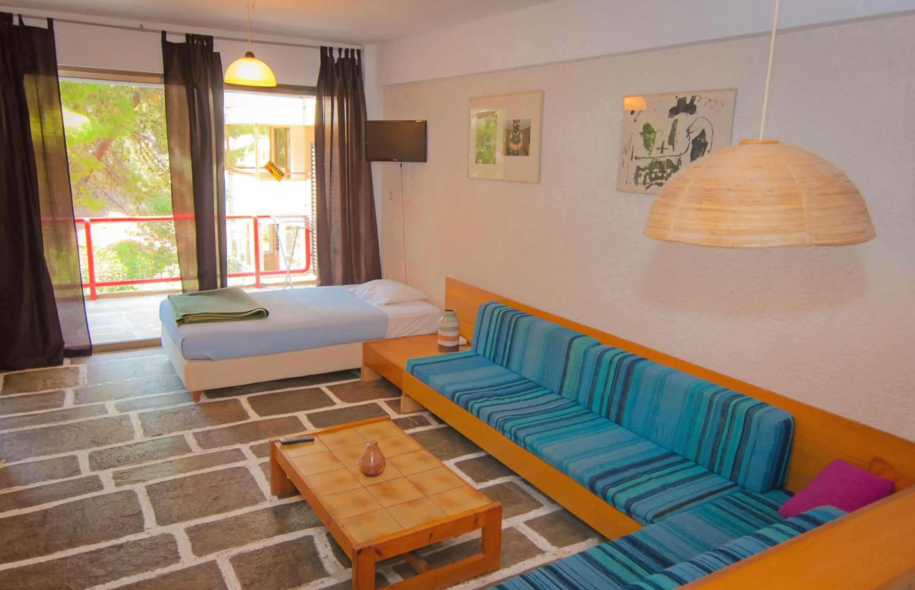 Living room in Apollonia Hotel Apartments