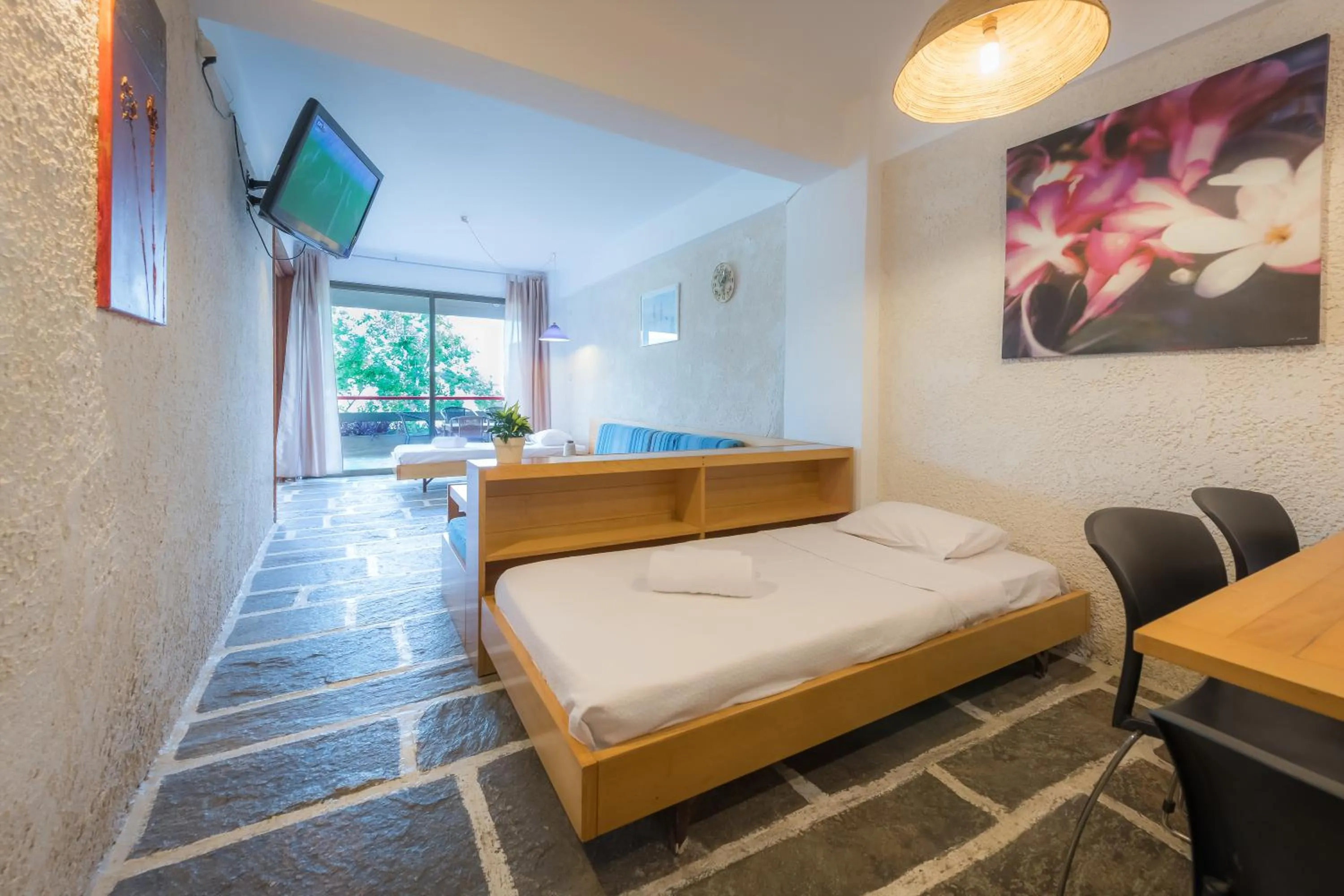 Photo of the whole room, Bed in Apollonia Hotel Apartments