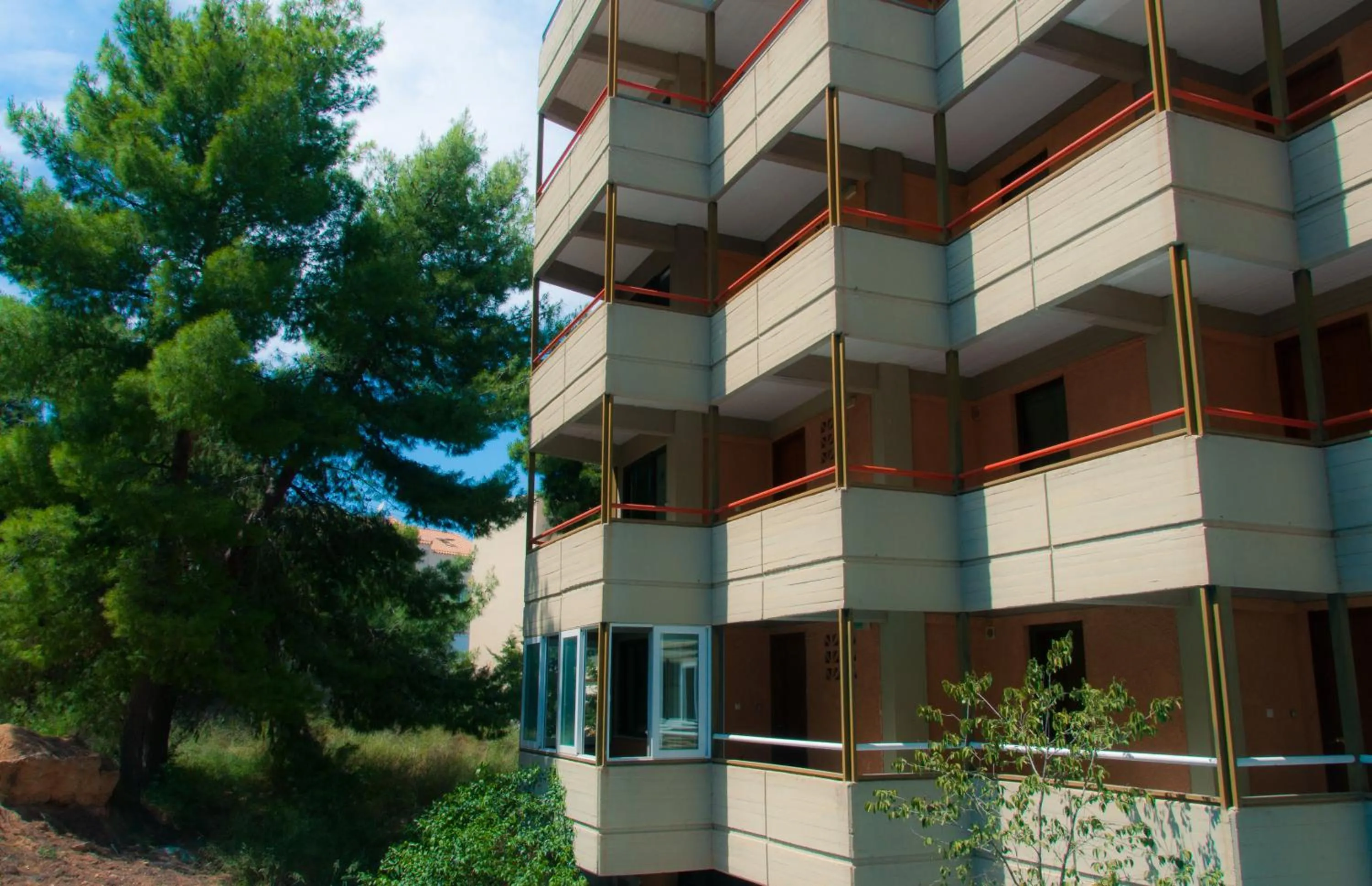 Property building in Apollonia Hotel Apartments