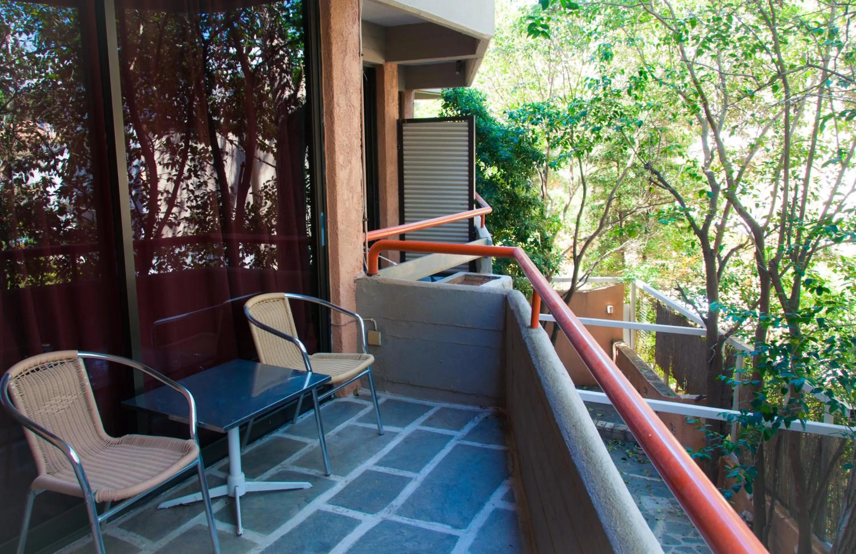Balcony/Terrace in Apollonia Hotel Apartments