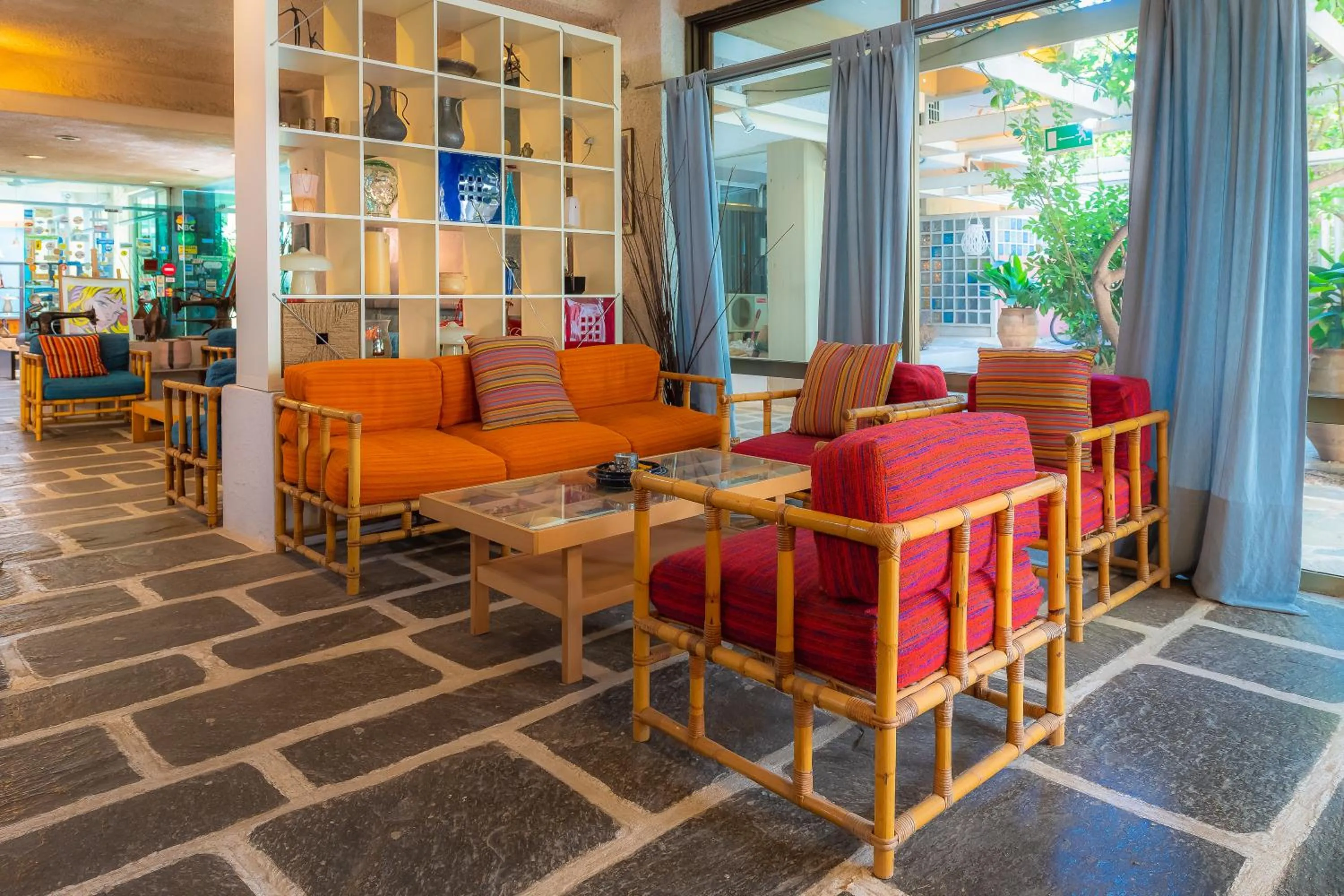 Lobby or reception in Apollonia Hotel Apartments